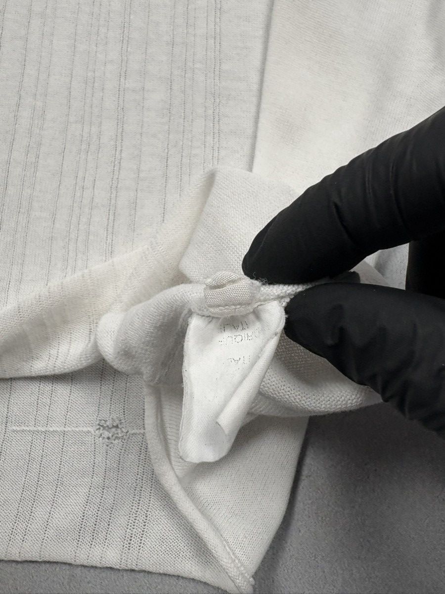Jil Sander Jil Sander Archive Knit Panel Minimalist Tee Italy 2000s Y2K Size M / US 6-8 / IT 42-44 - 20 Thumbnail