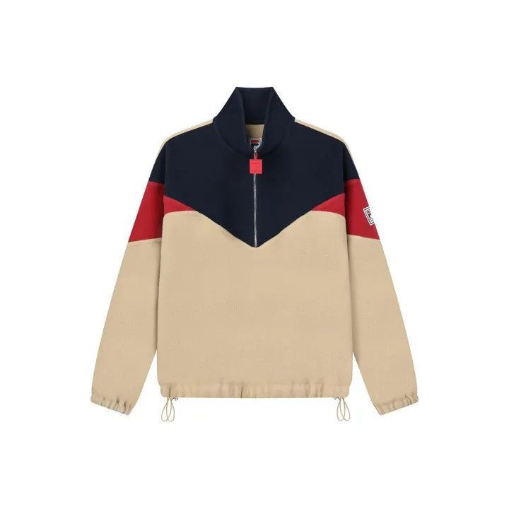 Lanvin FILA x Lanvin Fashionable Loose Sweatshirt -2508 Size L / US 10 / IT 46 - 1 Thumbnail
