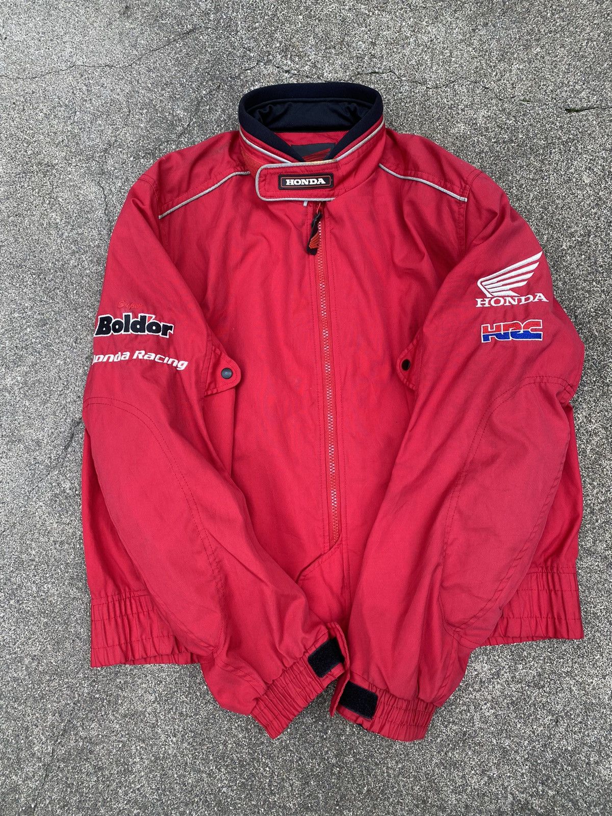Honda × Vintage Honda HRC -Super Boldor- Racing Jacket Size US L / EU 52-54 / 3 - 4 Thumbnail