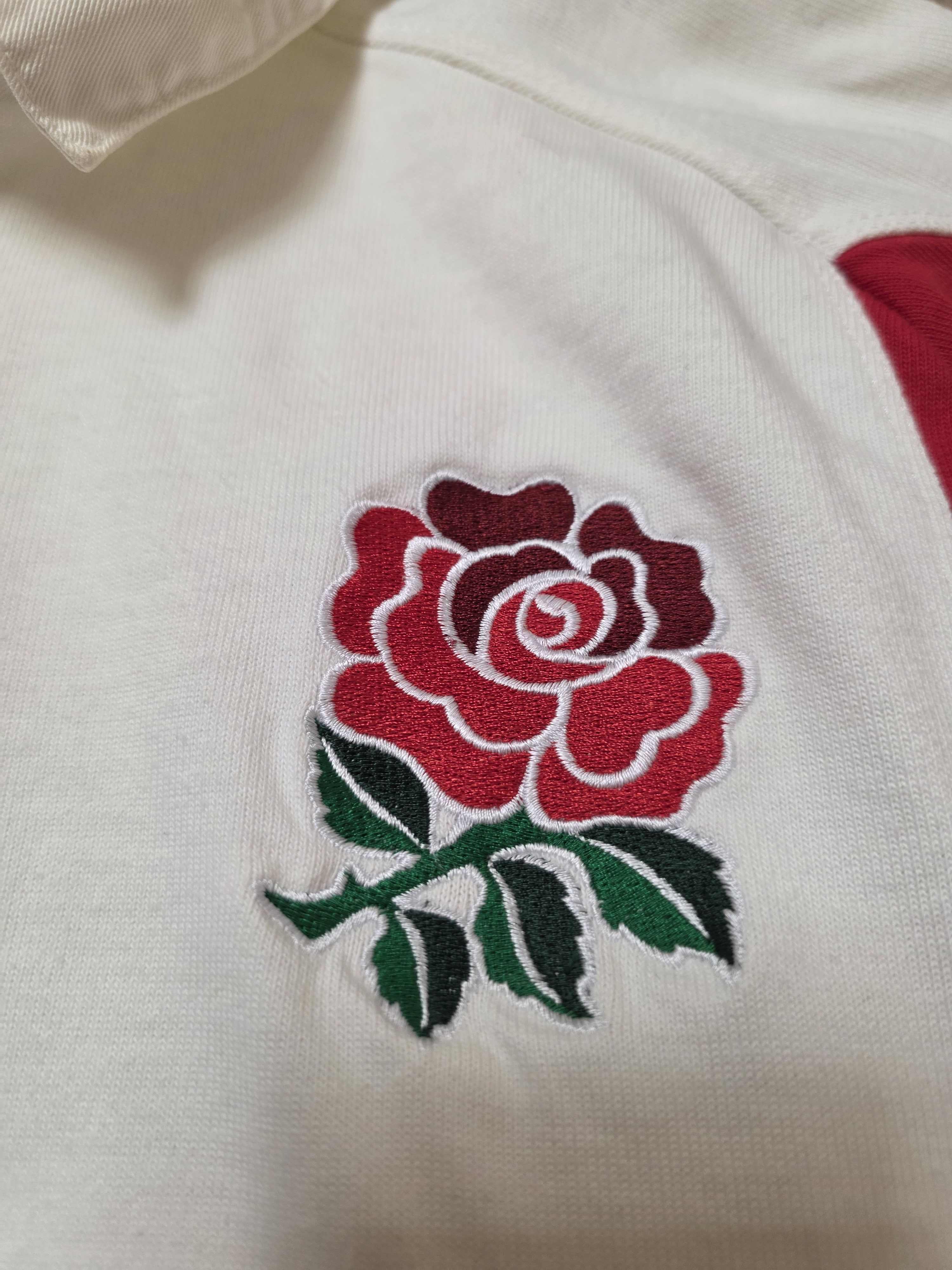 Nike ENGLAND RUGBY JERSEY VINTAGE LONG NIKE SHIRT RUGBY JERSEY Size US L / EU 52-54 / 3 - 4 Thumbnail