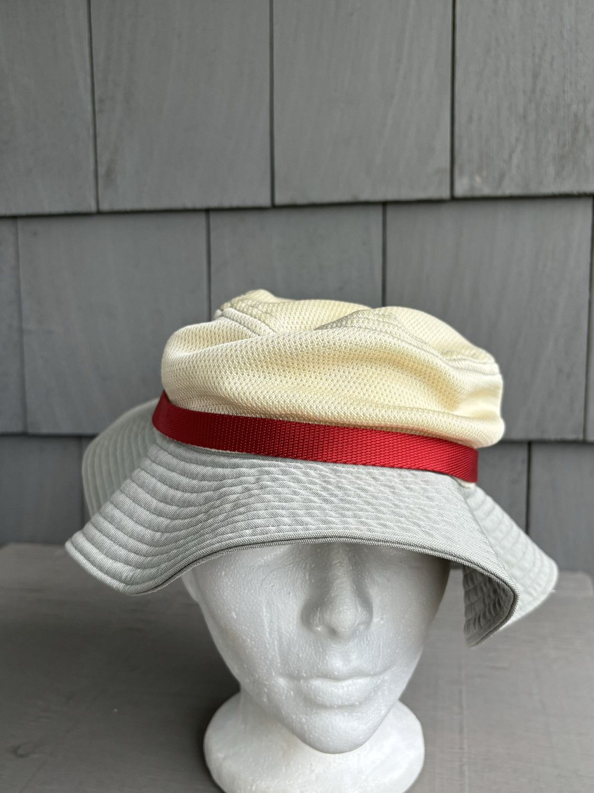 Prada × Vintage Vintage Prada Sun Hat SS 2000s Linea Rosa Y2K Bucket M Brim Size ONE SIZE - 12 Thumbnail