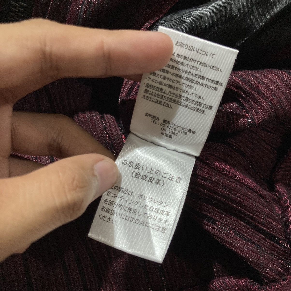 Japanese Brand 2000s Sterny Cord Full Zipper Hoodie Bape Style Red Maroon Size US M / EU 48-50 / 2 - 15 Thumbnail