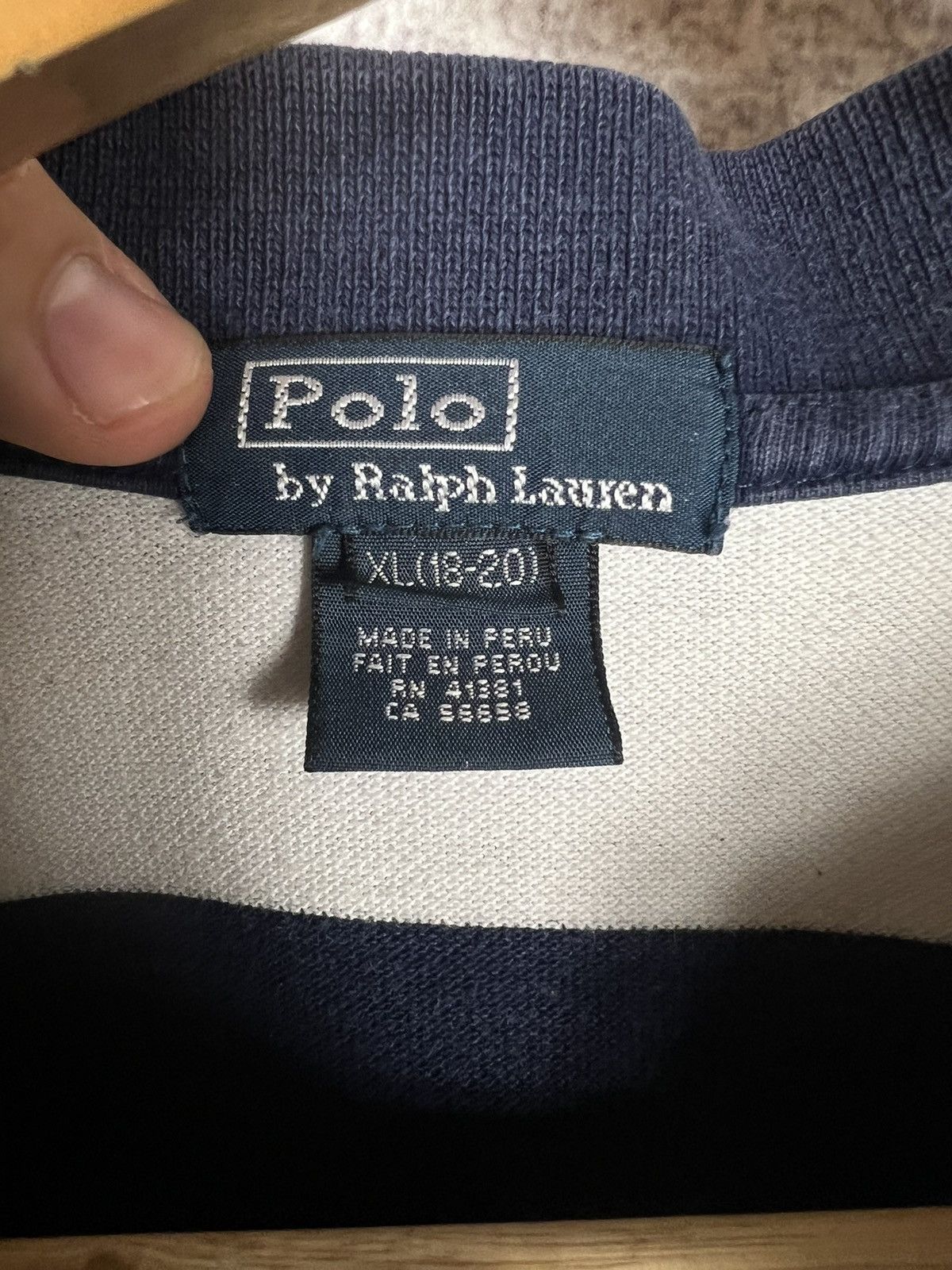 Polo Ralph Lauren Vintage Polo Ralph Lauren Striped Polo Shirt Big Pony Tee Size US S / EU 44-46 / 1 - 6 Thumbnail