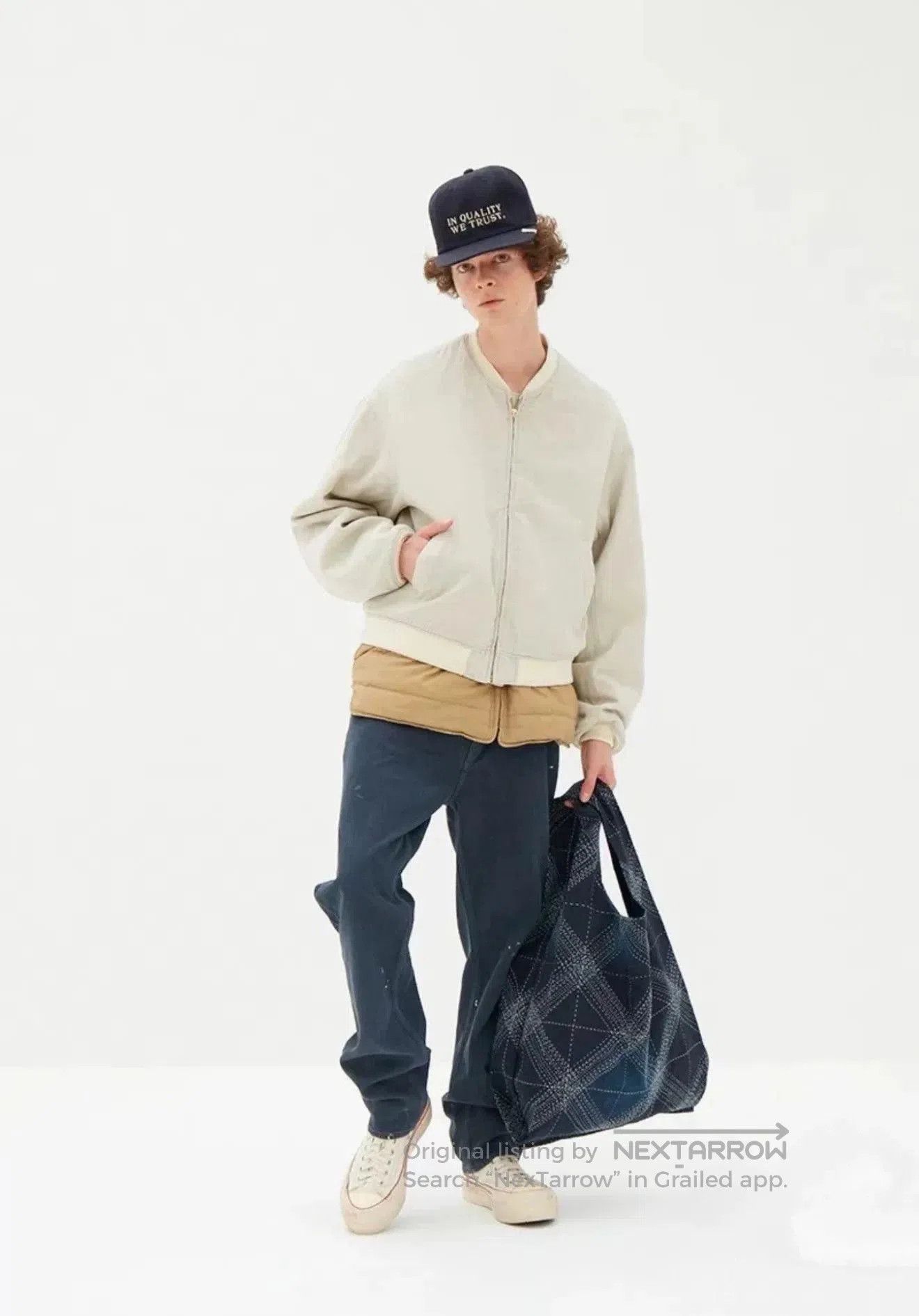 Visvim visvim hartman ii bomber jacket in white. Size L / US 10 / IT 46 - 2 Thumbnail
