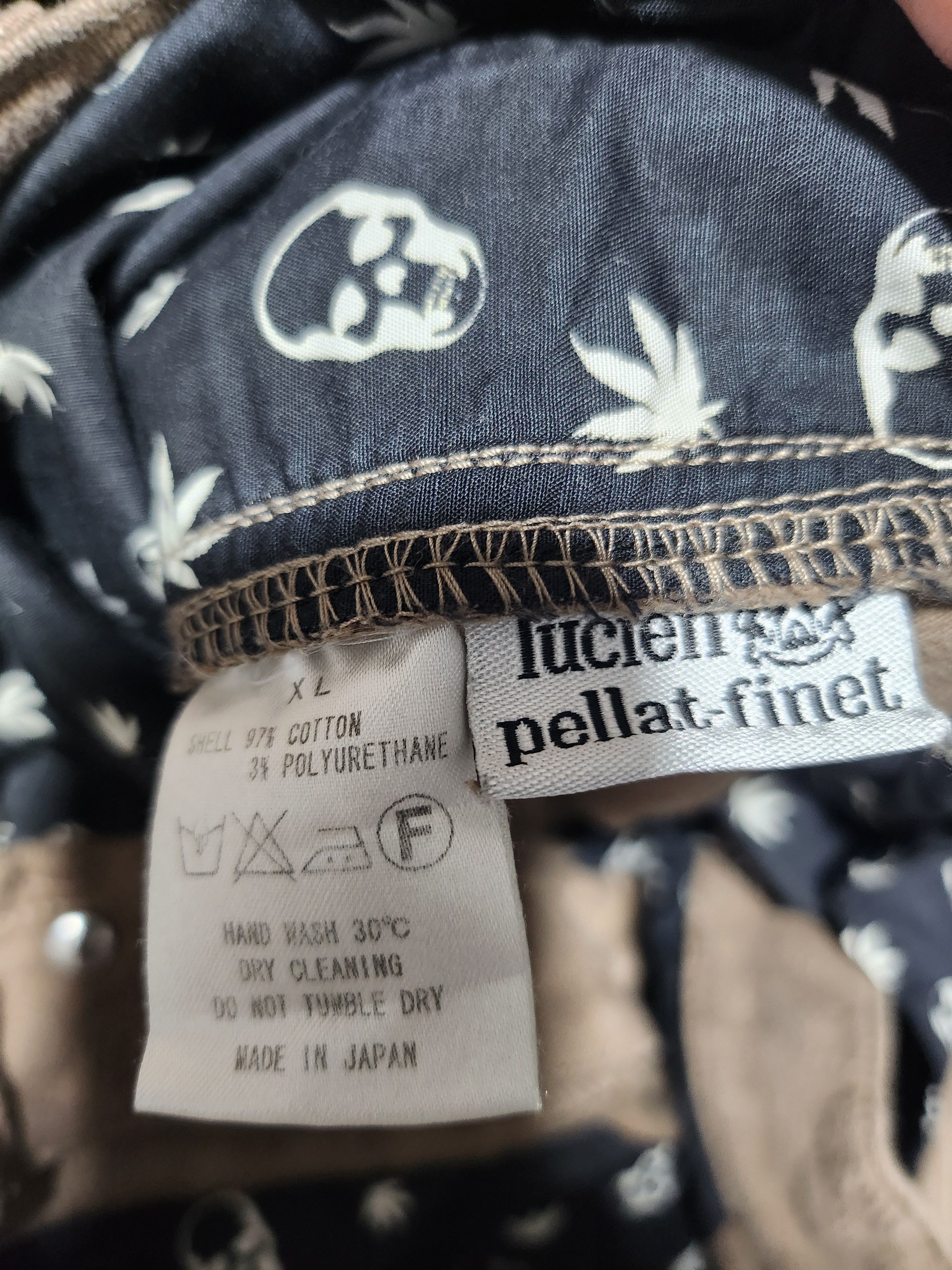 If Six Was Nine × Japanese Brand × Lucien Pellat-Finet 💥Rare Lucien Pellat Finet Brown Shorts Size US 38 / EU 54 - 10 Thumbnail