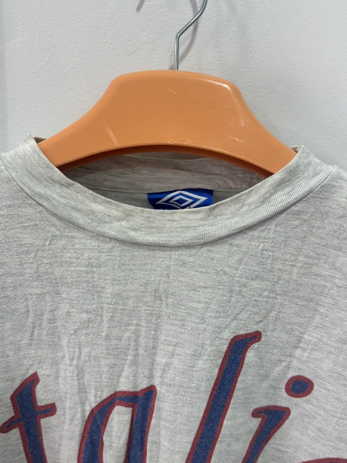 Umbro vintage UMBRO - euro eufa 1996 england italia tshirt Size US XL / EU 56 / 4 - 6 Thumbnail