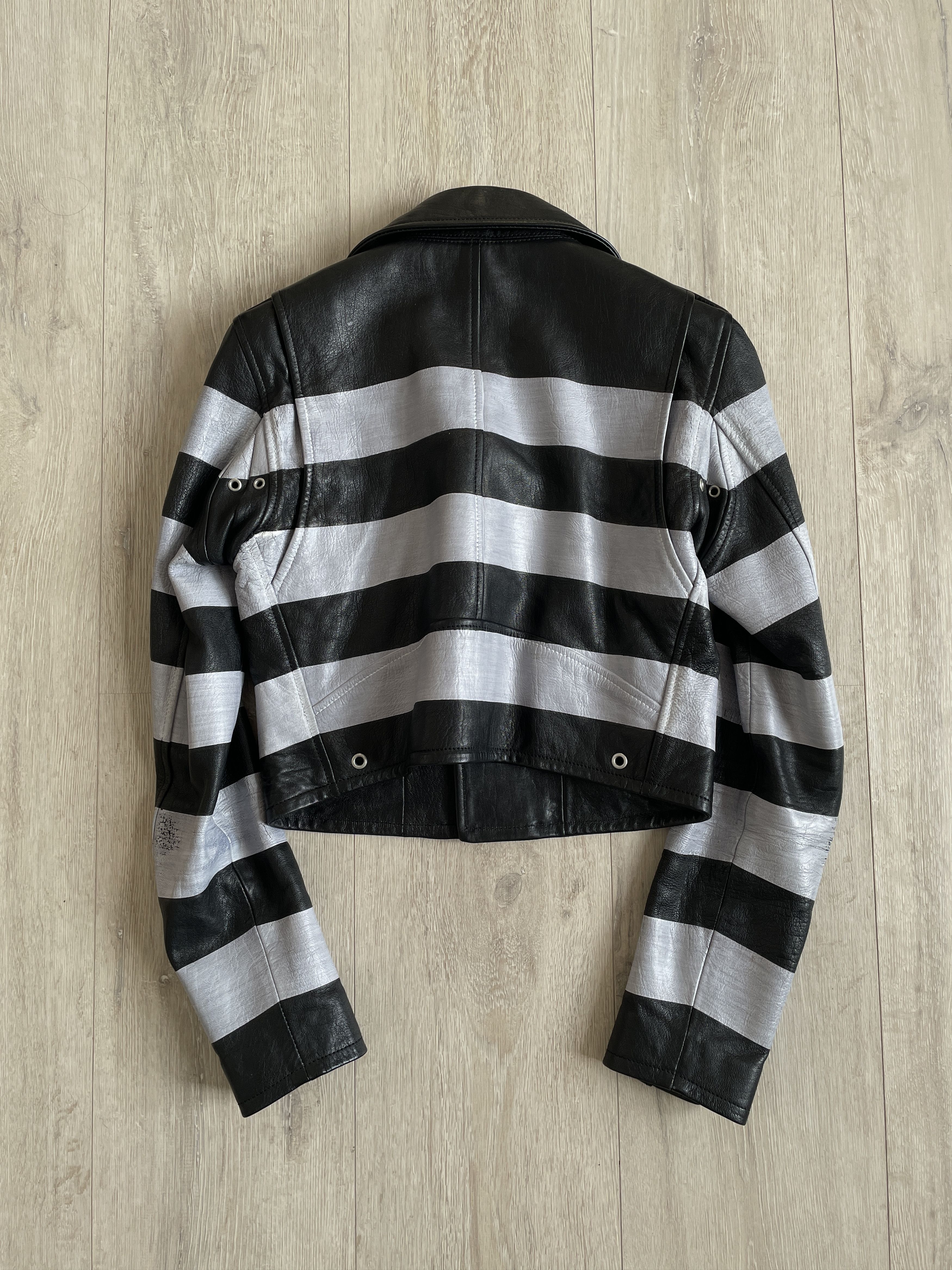 Saint Laurent Paris Saint Laurent AW15 runway leather jacket by Hedi Slimane Size XS / US 0-2 / IT 36-38 - 3 Thumbnail