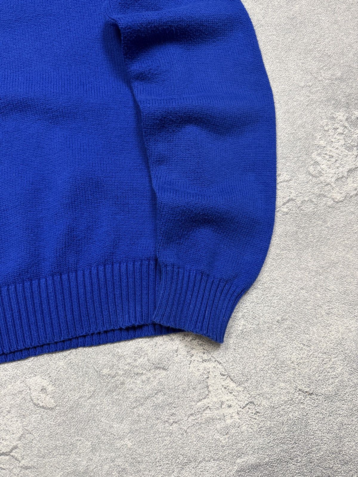 Polo Ralph Lauren Mens Vintage Polo Ralph Lauren 1/3 zip sweatshirt blue rare Size US L / EU 52-54 / 3 - 23 Thumbnail