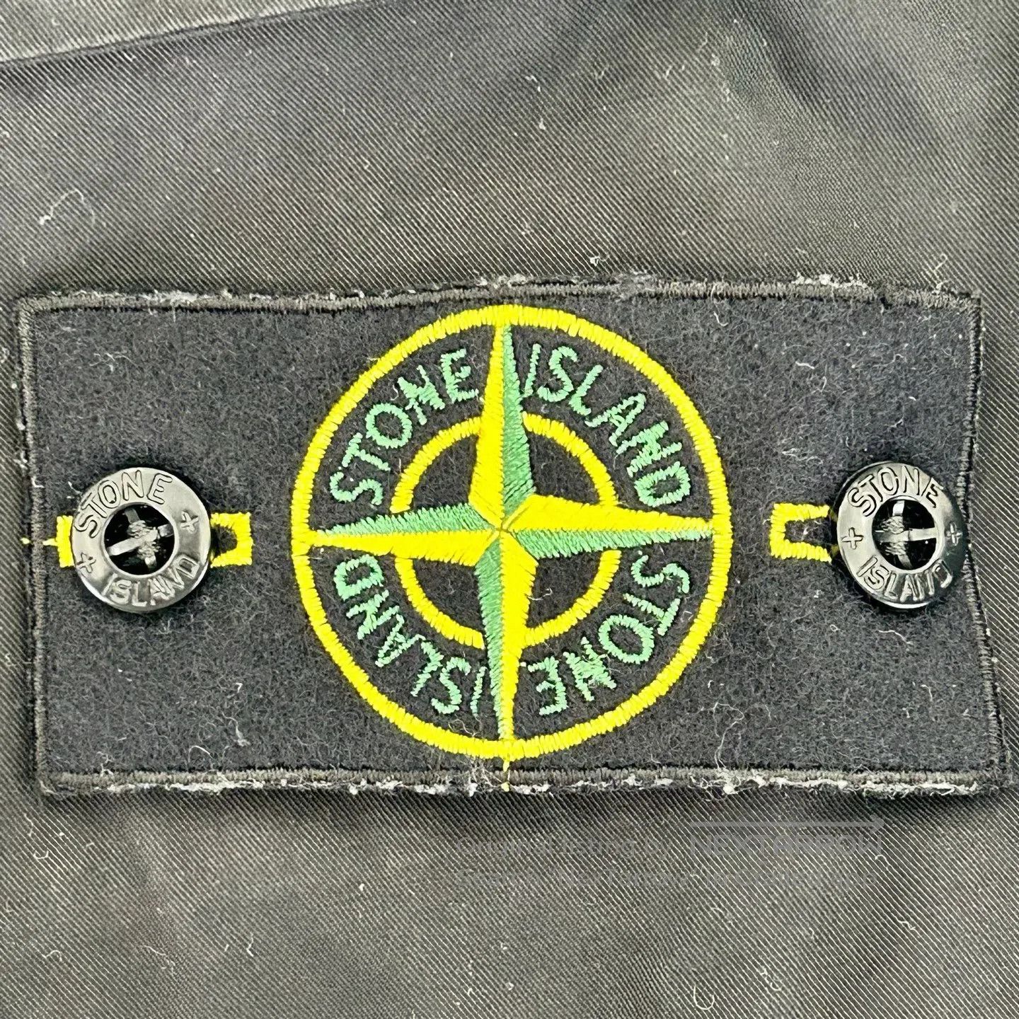 Stone Island STONE ISLAND FW23 Badge Design Overcoat-style shirt jacket Size US L / EU 52-54 / 3 - 7 Thumbnail