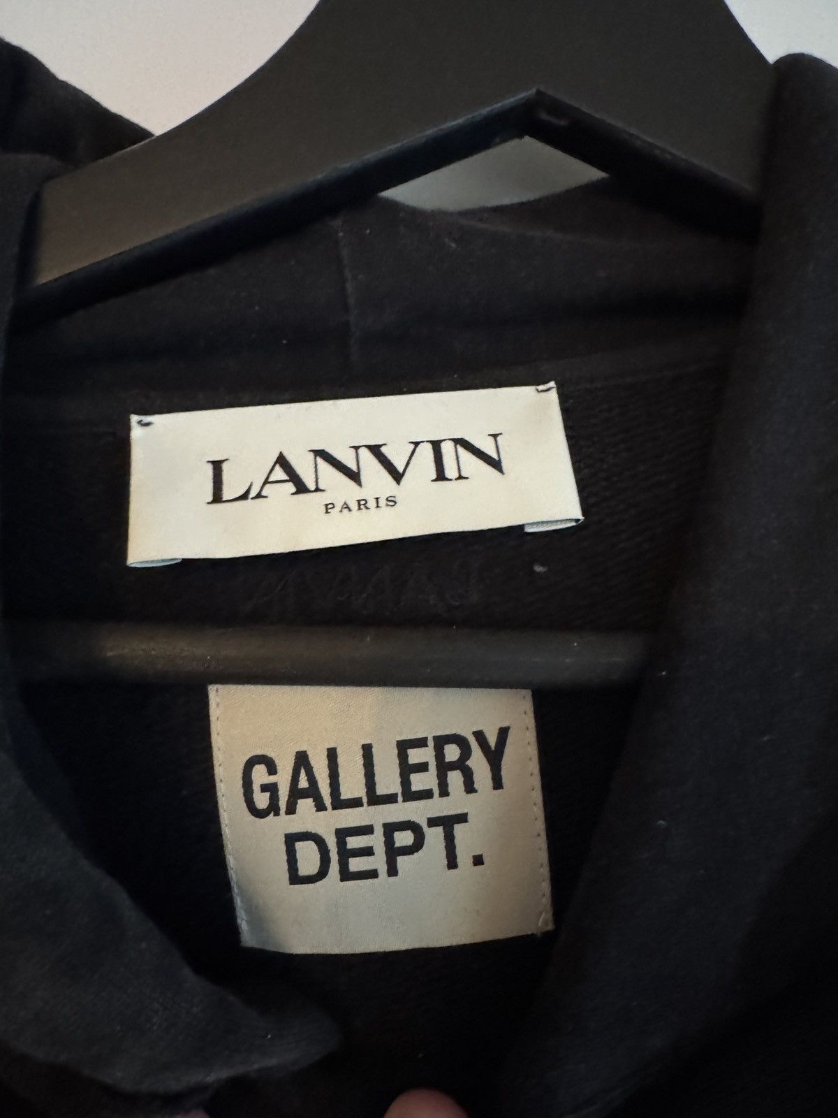 Gallery Dept. × Lanvin Lanvin x Gallery Dept. Hoodie „Brown“ Size US XL / EU 56 / 4 - 6 Thumbnail