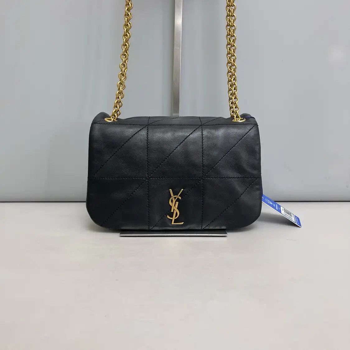 Saint Laurent Paris Saint Laurent Paris YSL JAMIE 4.3 mini black sheepskin quilted crossbody bag Size ONE SIZE - 1 Thumbnail