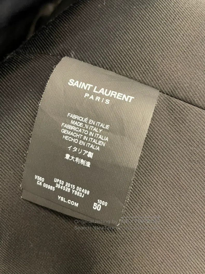 Saint Laurent Paris Saint Laurent Paris Classic zipper baseball jacket Size US M / EU 48-50 / 2 - 4 Thumbnail
