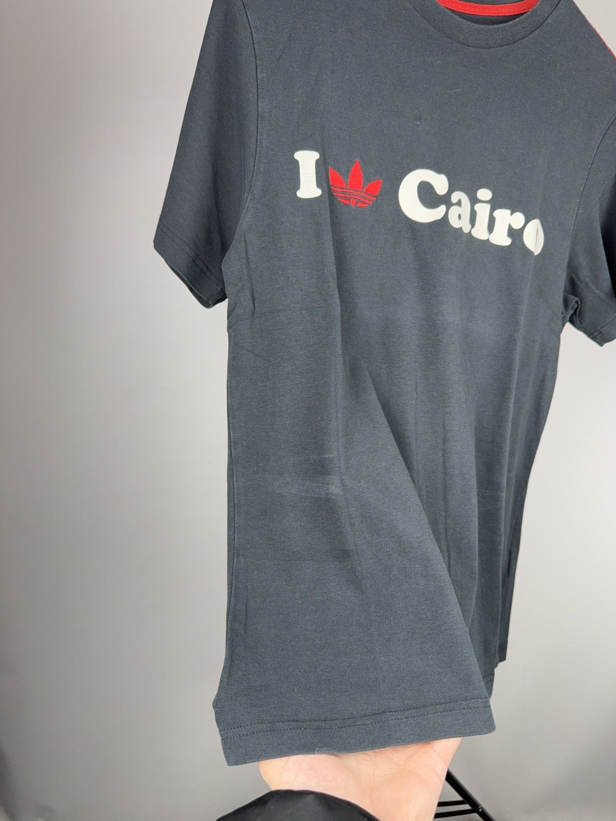 Adidas 00s Adidas Originals I Love Cairo Graphic T-Shirt Grey Size US S / EU 44-46 / 1 - 7 Thumbnail