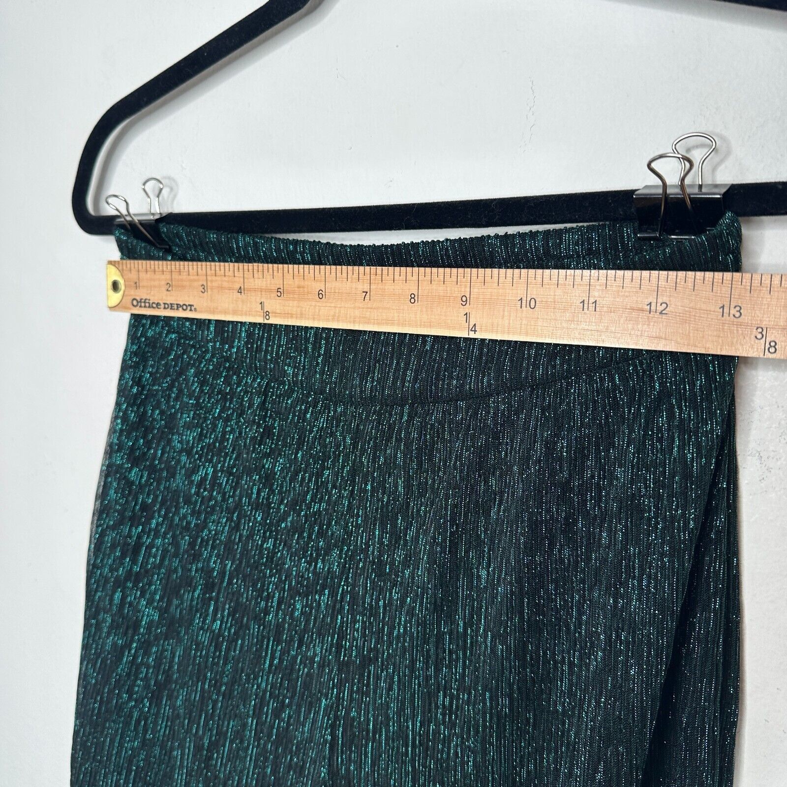Bailey 44 Bailey 44 Emerald Green Shimmer Harem Pant and Undershort S Size 27" / US 4 / IT 40 - 9 Thumbnail