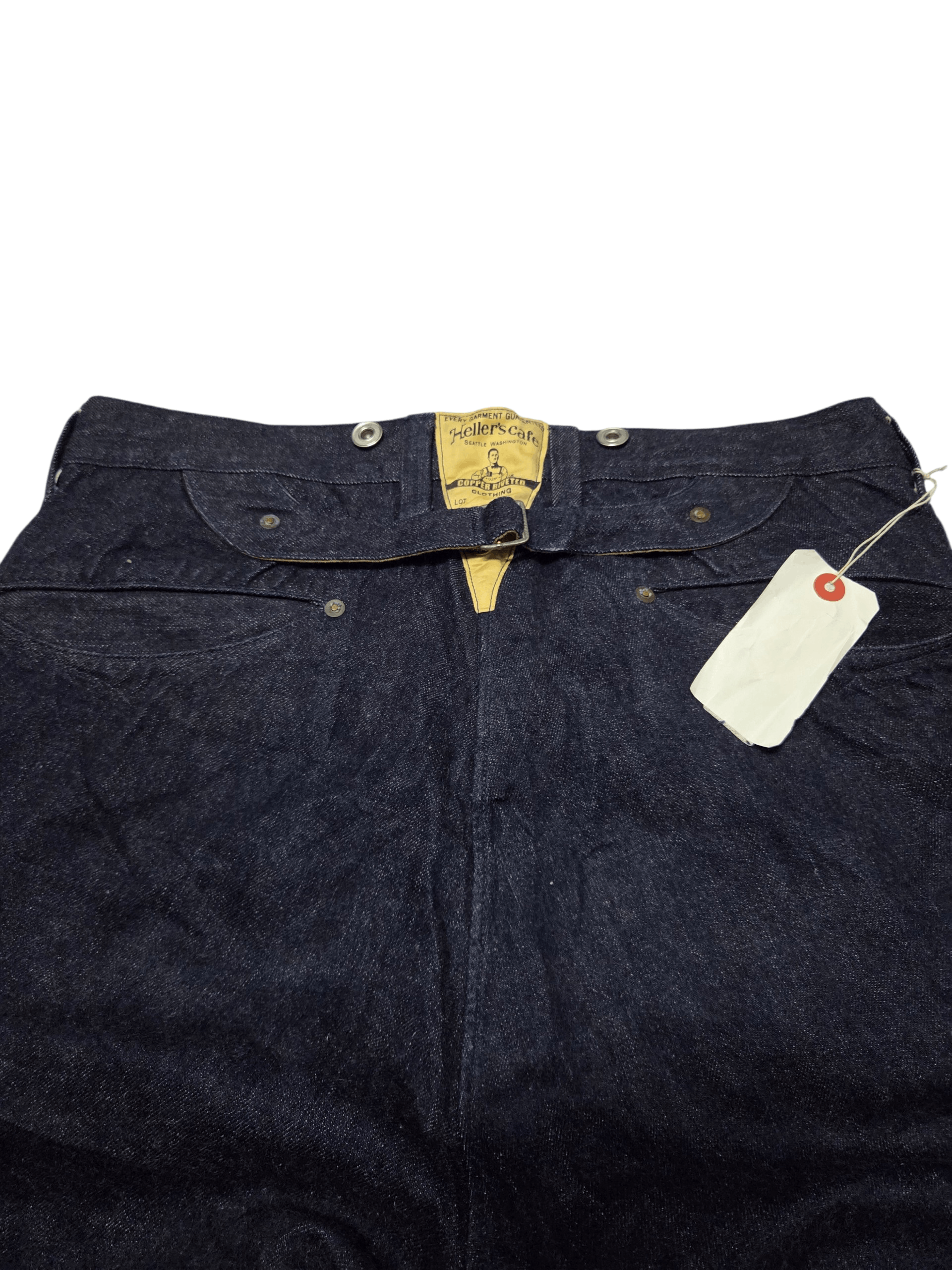 Warehouse & Co. Vintage Deadstock Warehouse Co Buckle Back Selvedge Size US 34 / EU 50 - 4 Thumbnail