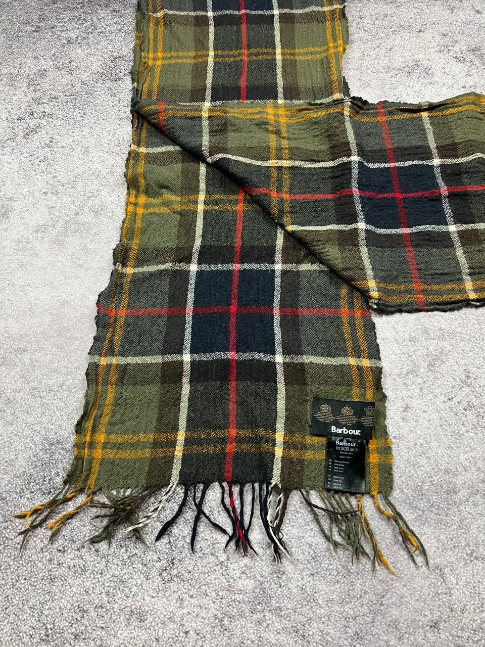 Barbour Barbour Scarf Wool Nova Check Size ONE SIZE - 2 Thumbnail