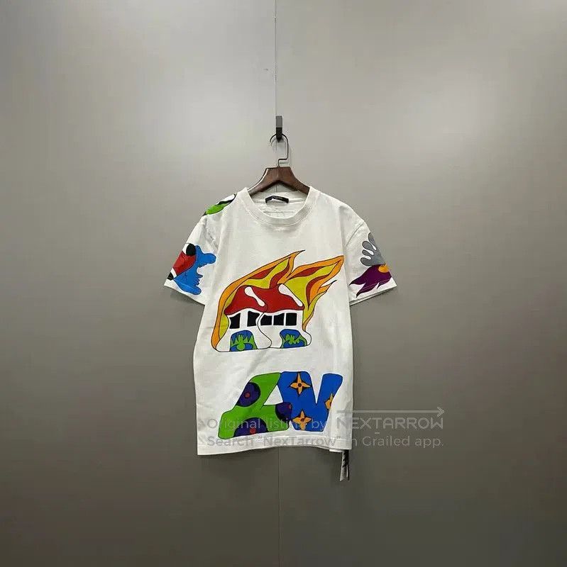Louis Vuitton Louis Vuitton Summer White Cotton Short Sleeve T-Shirt . Size US S / EU 44-46 / 1 - 1 Thumbnail