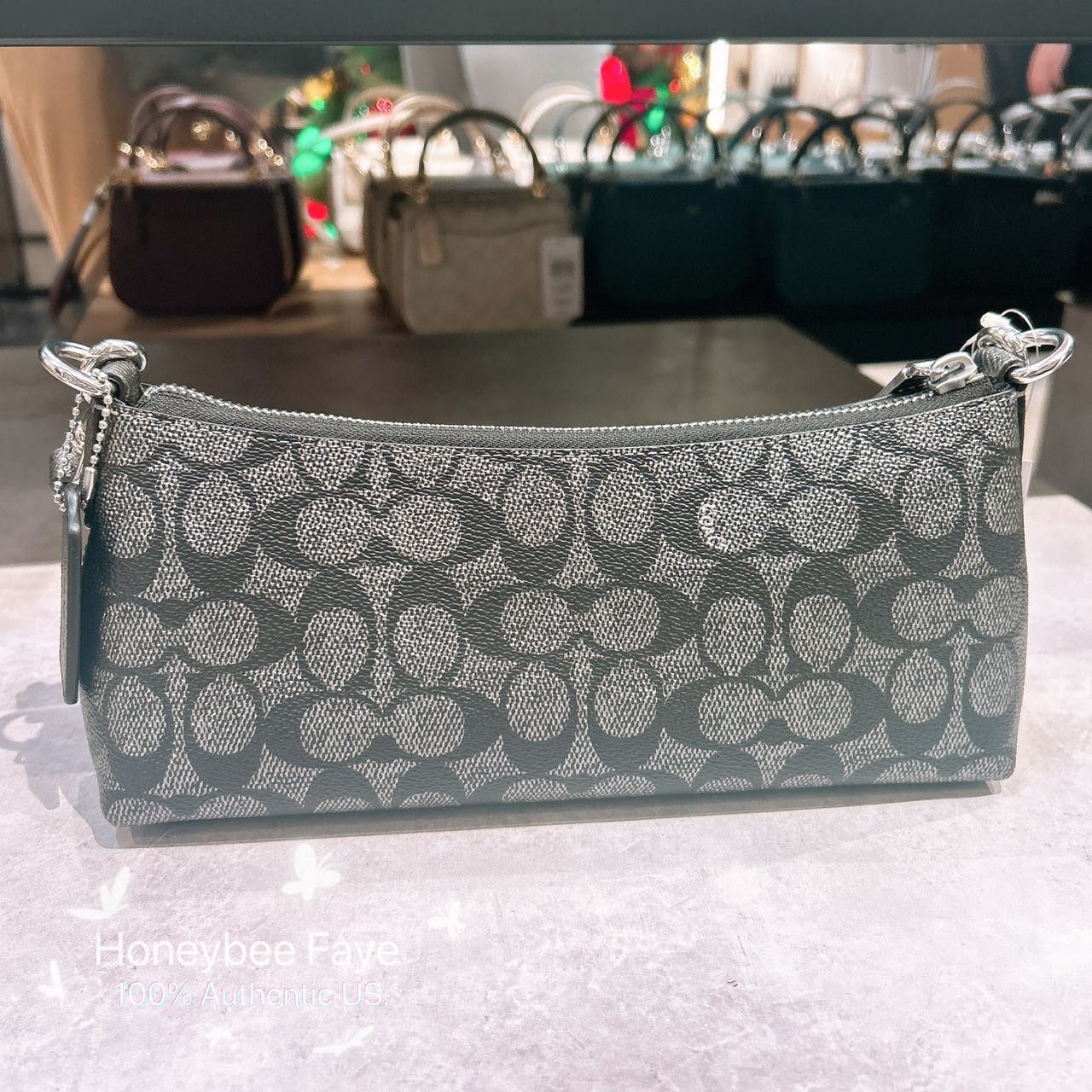 Coach Charlotte Shoulder Bag In Signature Canvas CX580 Size ONE SIZE - 3 Thumbnail