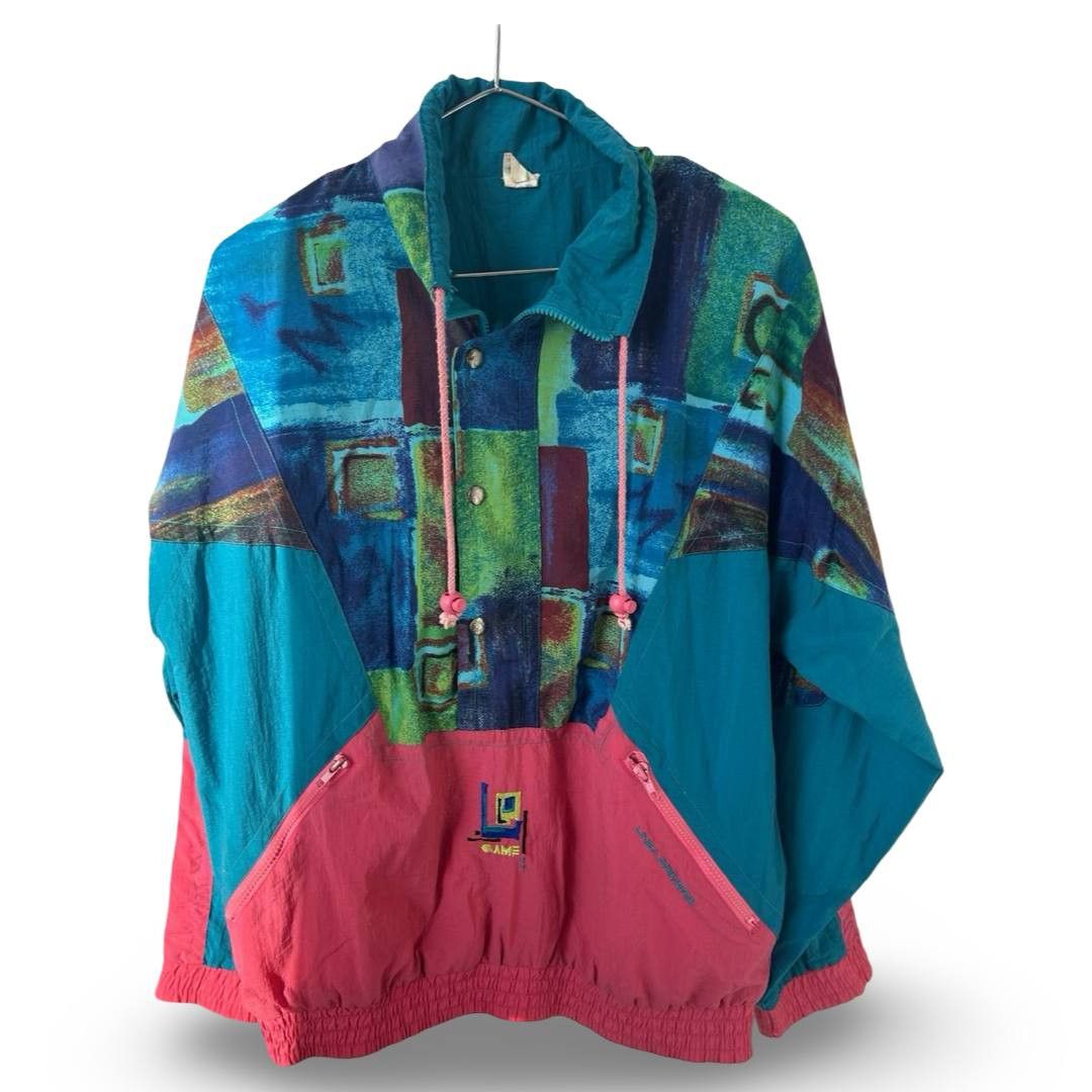 Vintage Vtg coloured trackjacket #716 Size US M / EU 48-50 / 2 - 1 Thumbnail