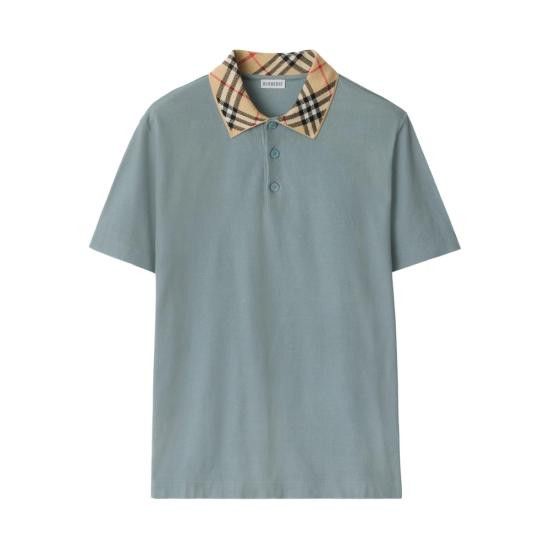 Burberry BURBERRY Men Polo Shirts 8110944 SP25 MW FO C1541 BLUE Size US S / EU 44-46 / 1 - 1 Thumbnail