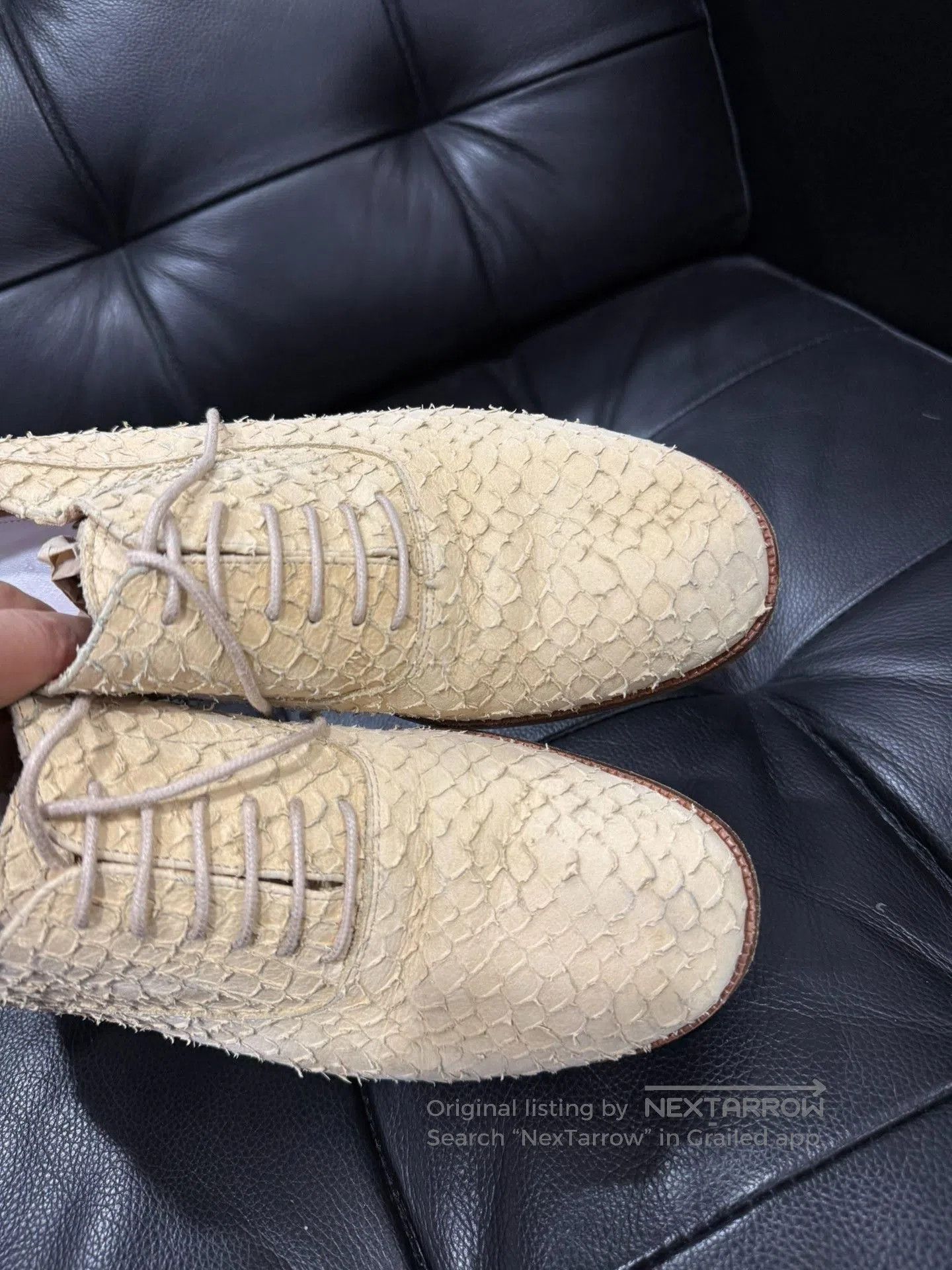 Maison Margiela Maison Margiela Snake Skin Derby. Size US 6.5 / EU 39-40 - 4 Thumbnail