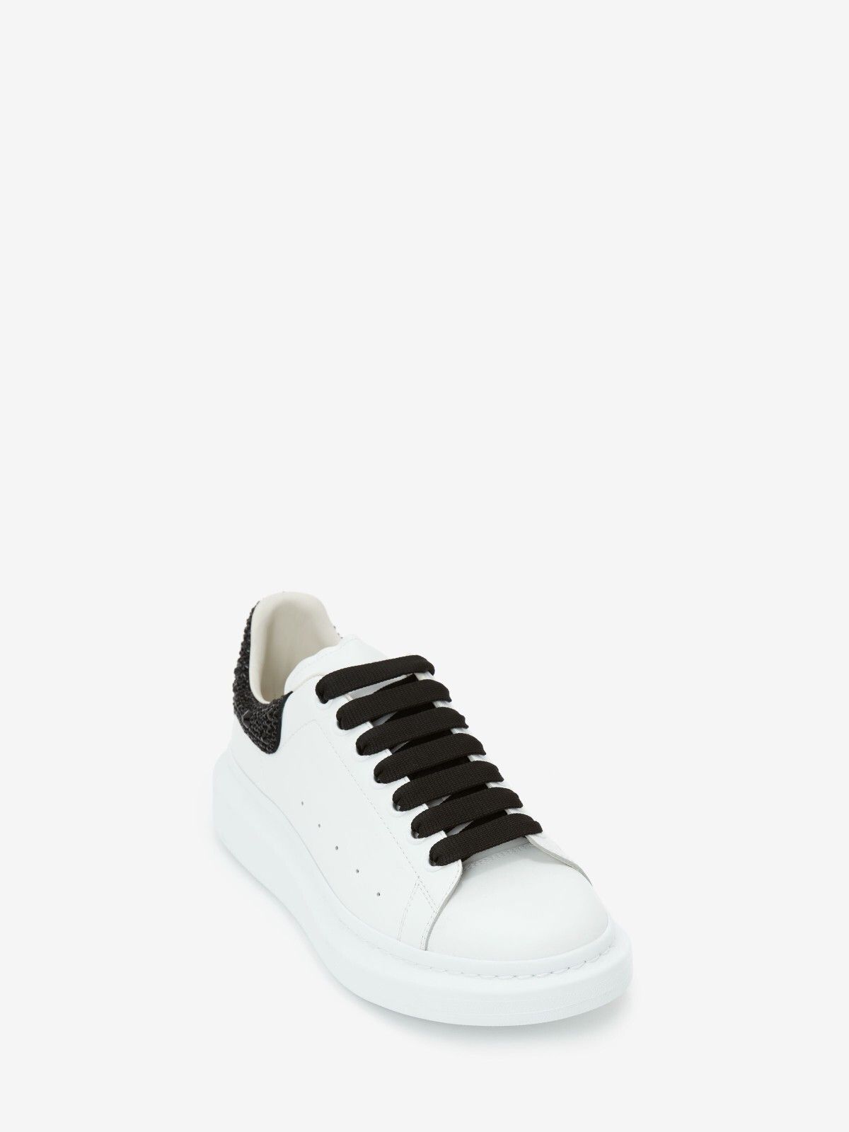 Alexander McQueen MCQUEEN Oversized Men's Wht/Blk Sneakers New Size US 11.5 / EU 44-45 - 5 Thumbnail