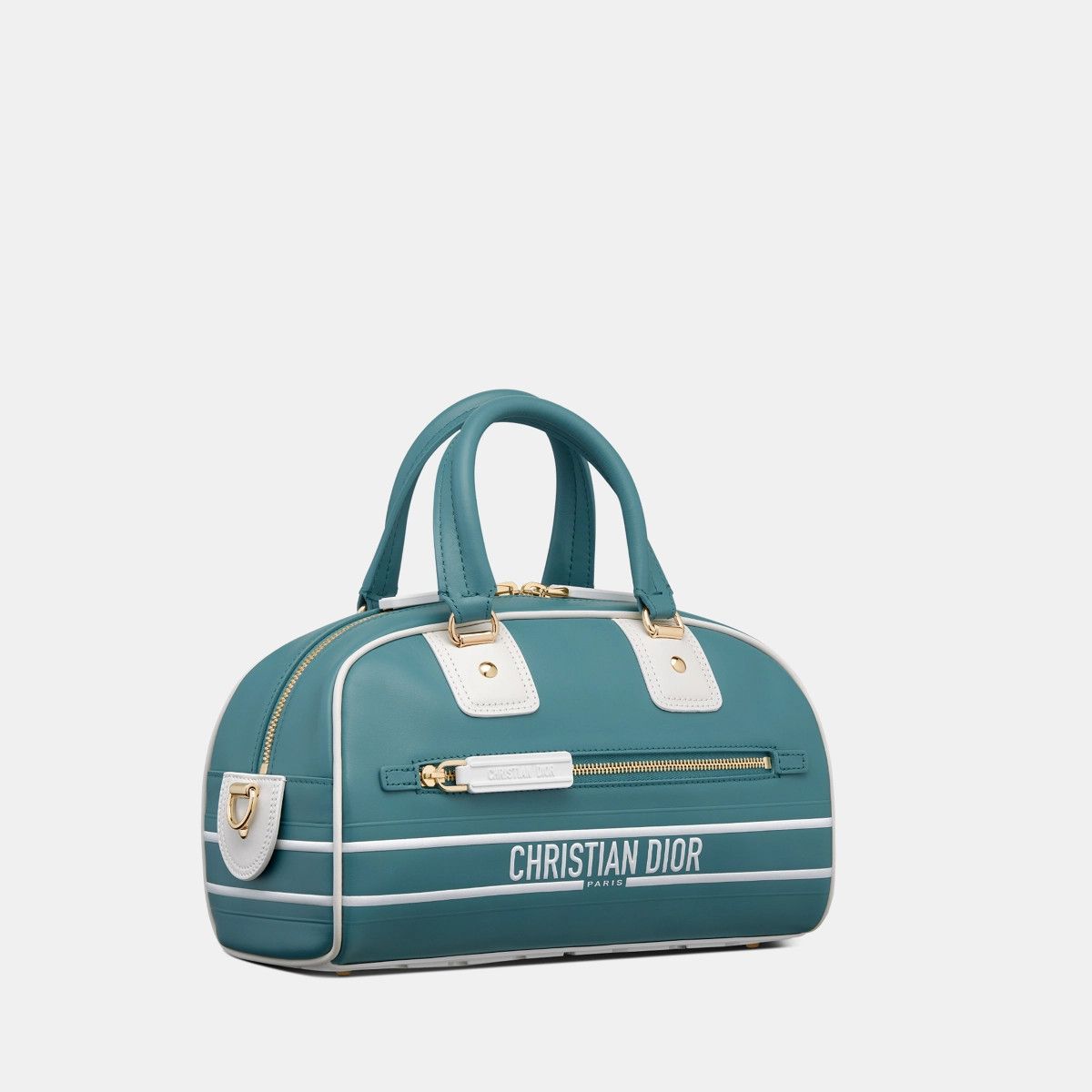 Dior o1bcso1str1124 Size: OS / Vibe Zip Bowling Bag in Blue Size ONE SIZE - 1 Thumbnail