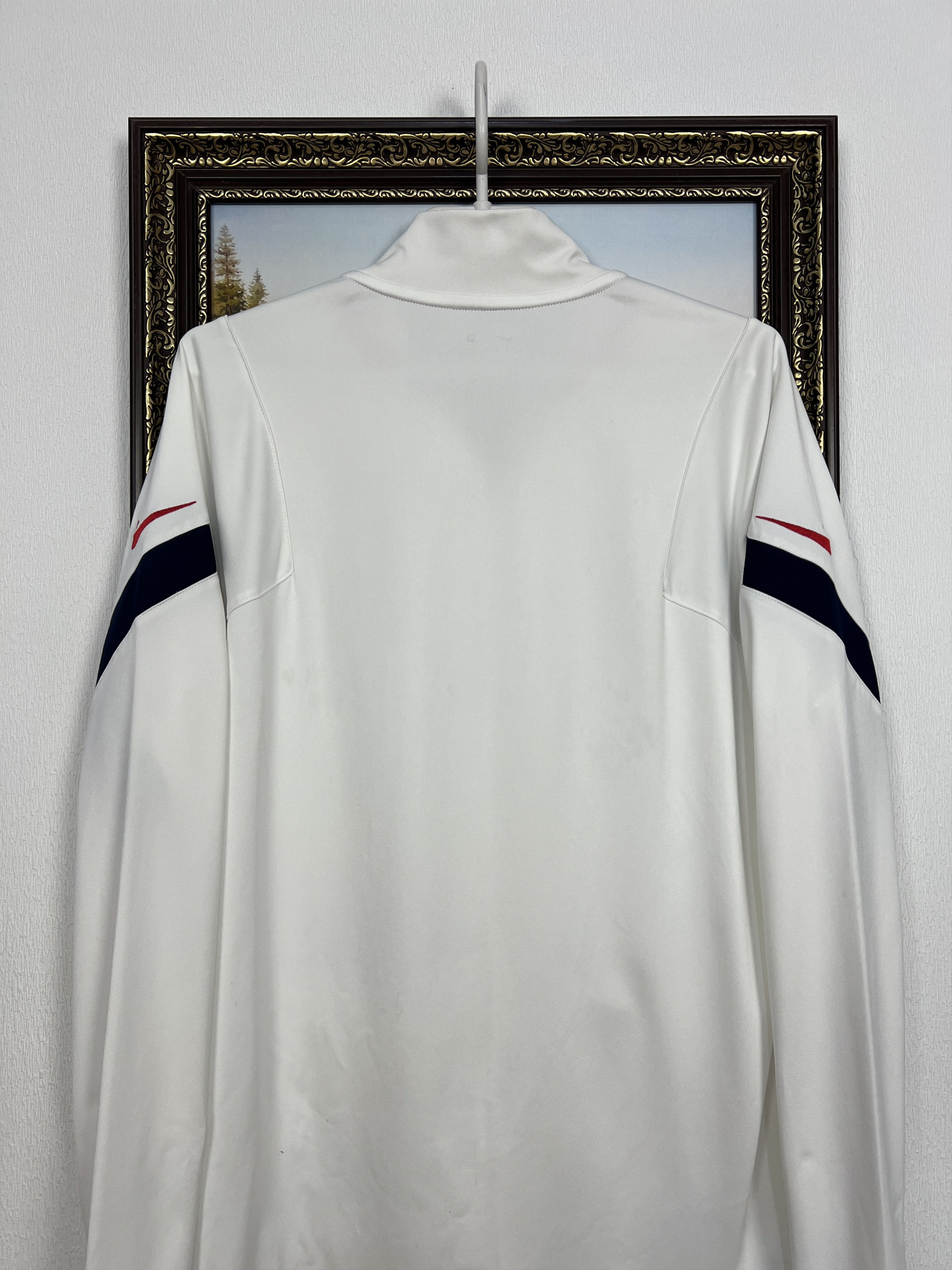 Nike France 2020 Pre Match Train Football Jacket Soccer White Size US M / EU 48-50 / 2 - 11 Thumbnail