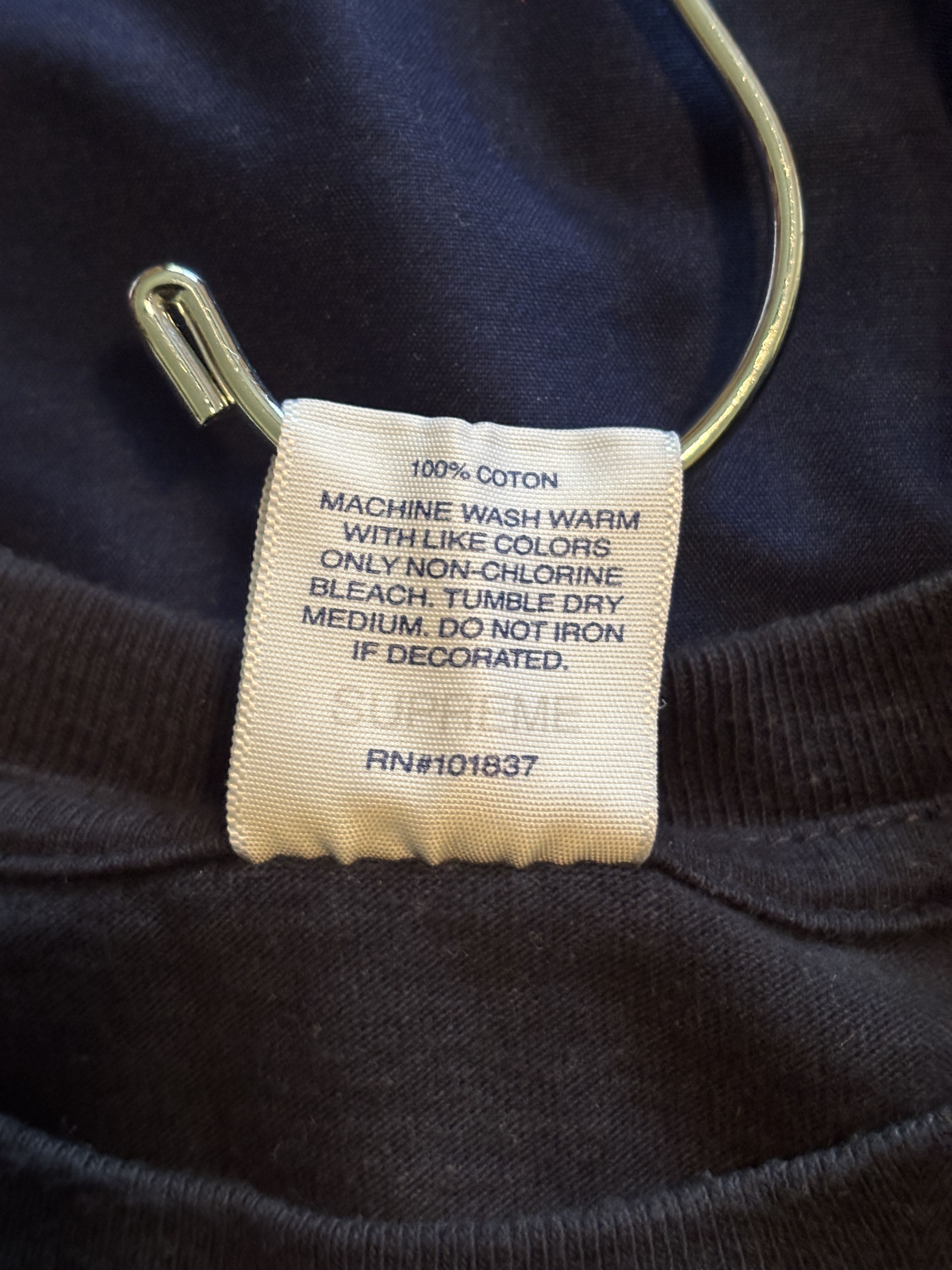 Supreme Supreme Three Kings Tee, Navy, Size Large Size US L / EU 52-54 / 3 - 5 Thumbnail