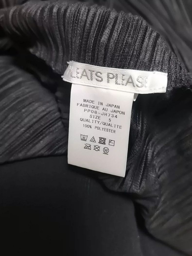 Pleats Please Issey Miyake Issey Miyake size:5 Black diamond-cut series dress Size S / US 4 / IT 40 - 2 Thumbnail