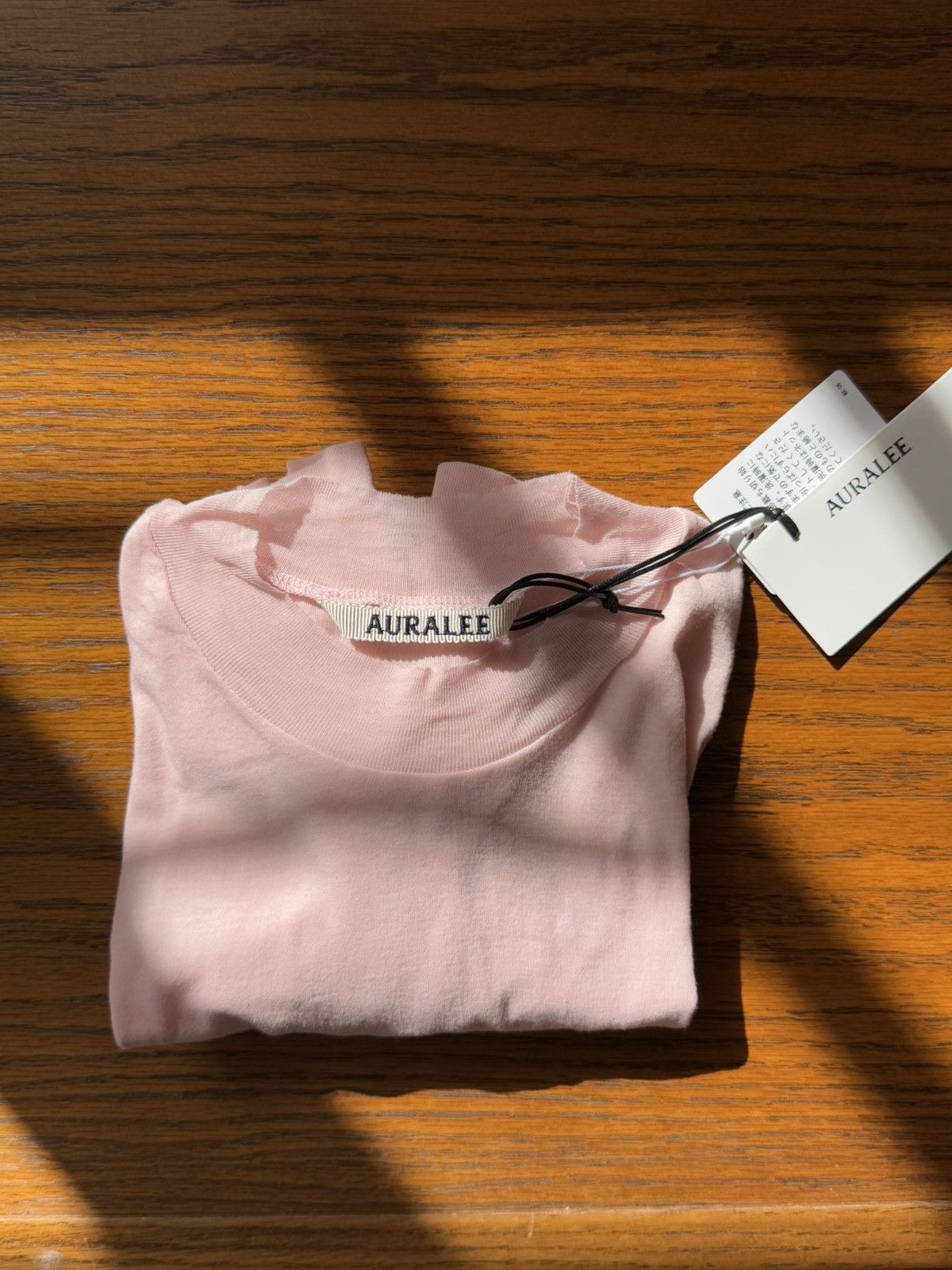 Auralee Auralee High Gauge Round Neck - Pink Size S / US 4 / IT 40 - 7 Thumbnail