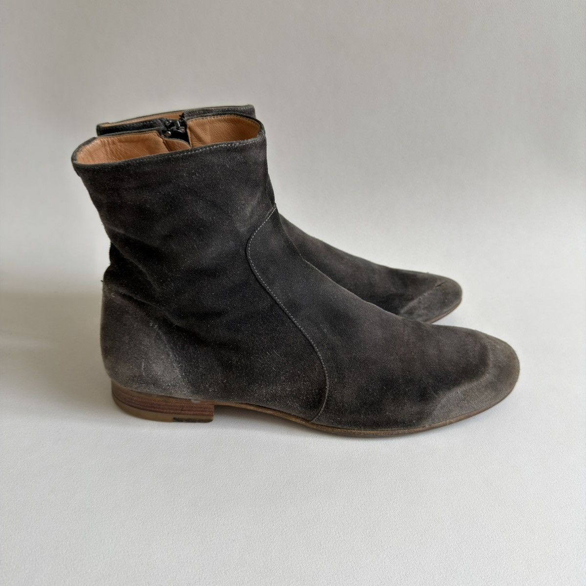 Maison Margiela S/S 08 ‘Deconstructed’ Suede Boots Size US 10 / EU 43 - 5 Thumbnail