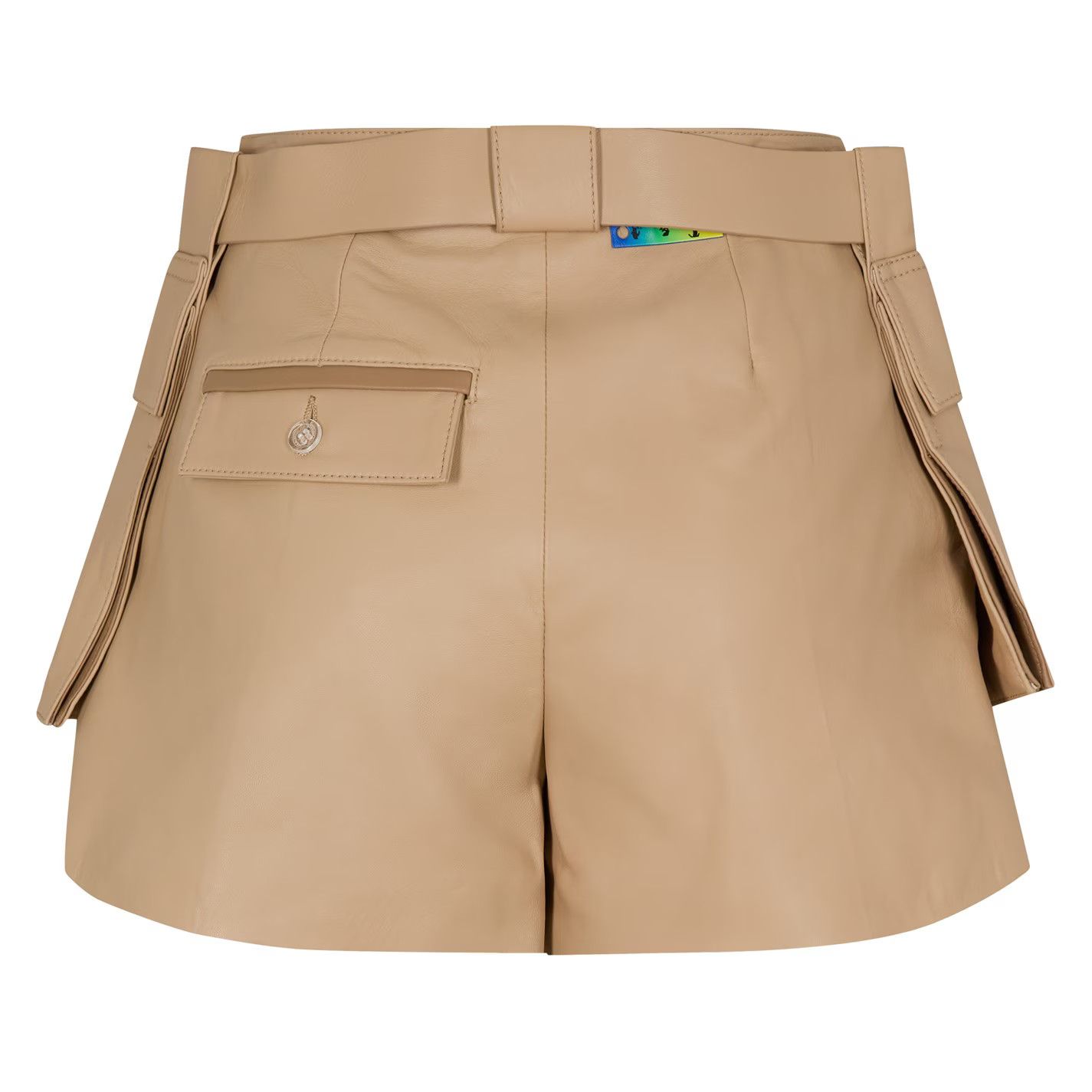 o1g2r1mq0125 Gabardine Cargo Short in Camel