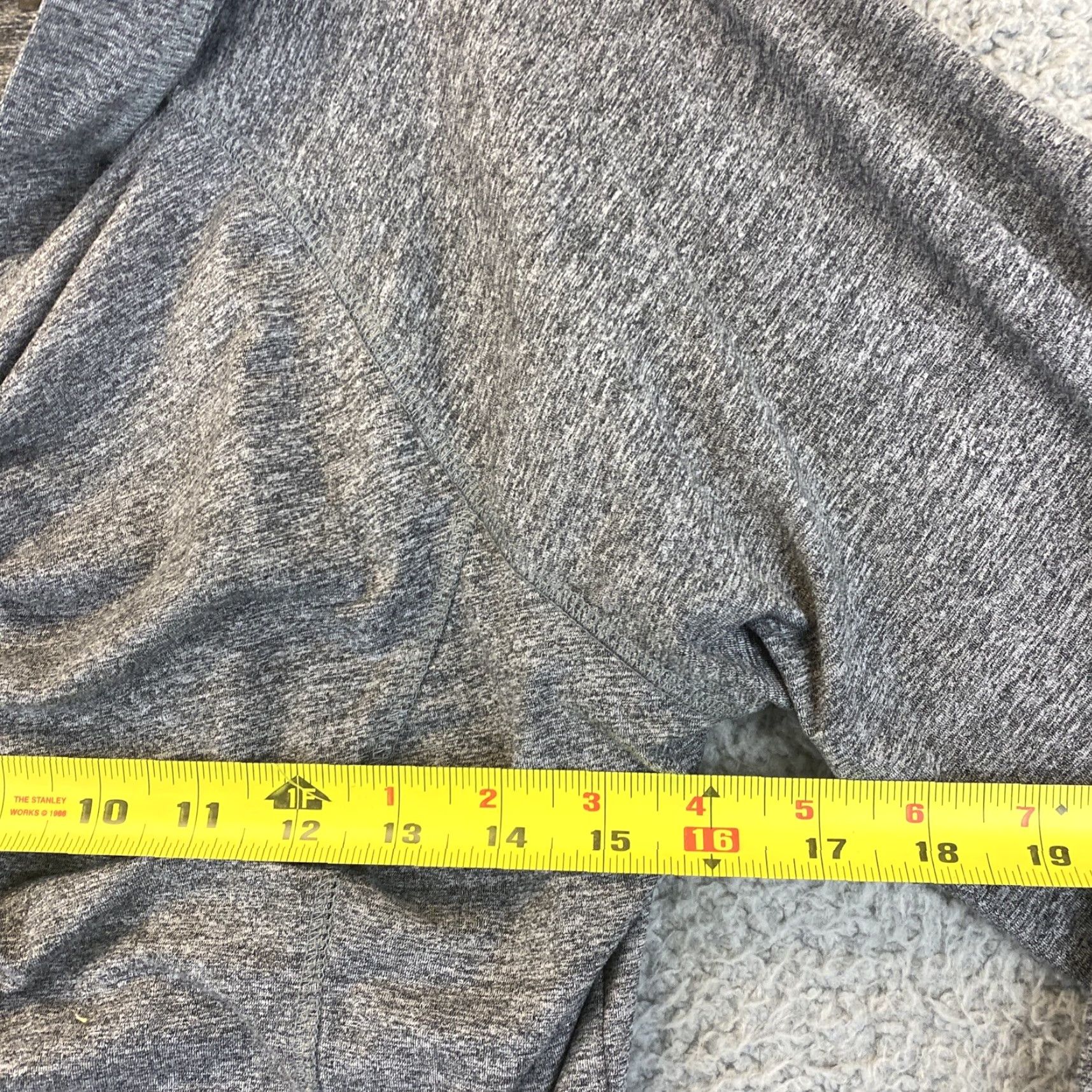 Vintage RBX Live Life Active Hoodie Womens XL Gray Pullover Hooded Pockets Striped Size XL / US 12-14 / IT 48-50 - 5 Thumbnail
