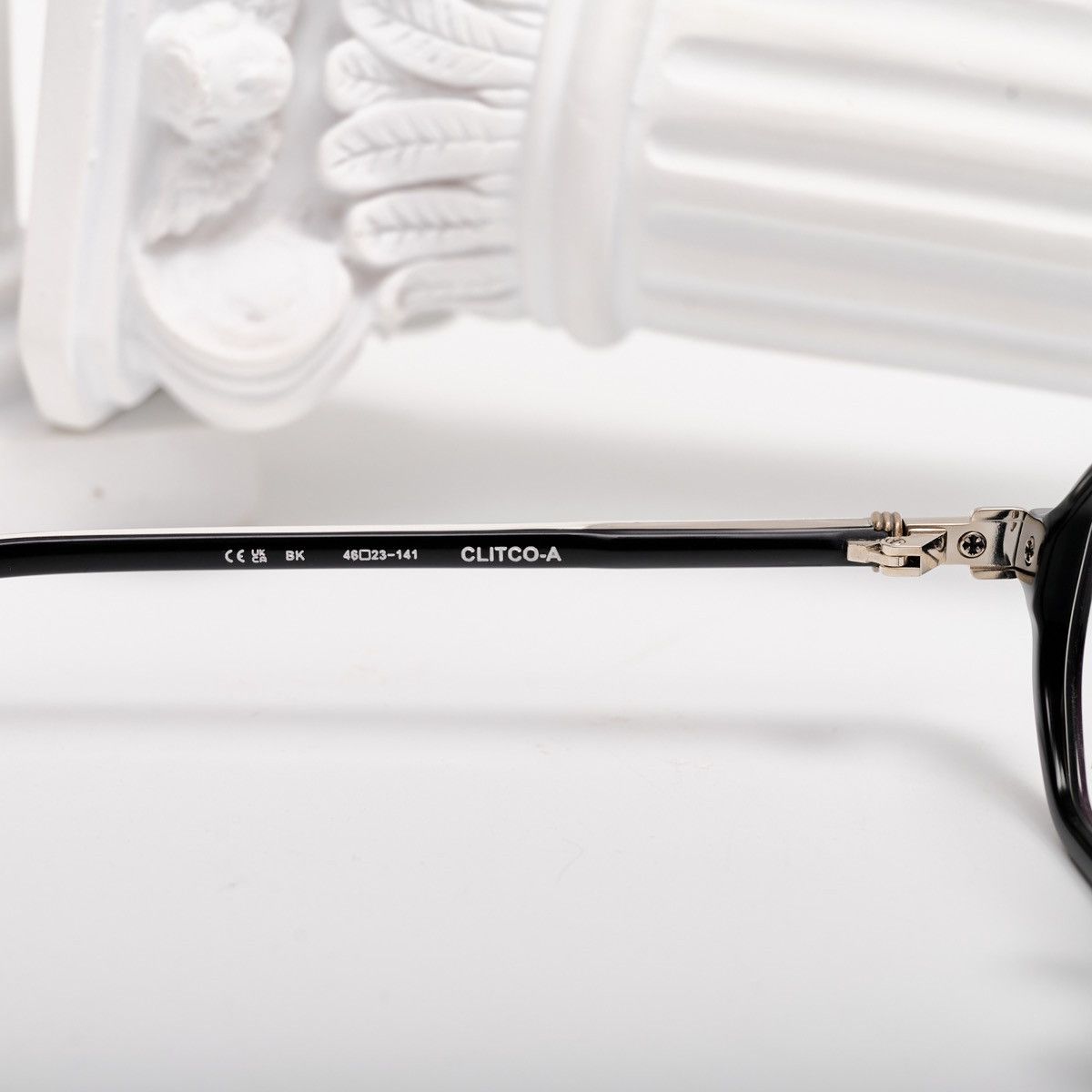 Chrome Hearts CHROME HEARTS CLITCO-A BLACK GLASSES Size ONE SIZE - 5 Thumbnail