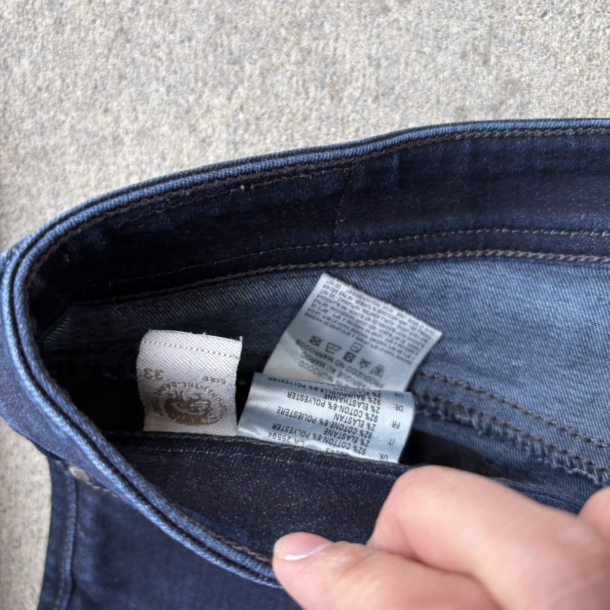 2006 “Buster” diesel industry button jeans