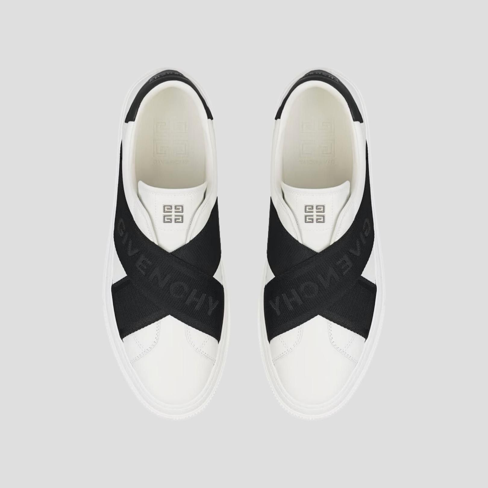 Givenchy o1w1db10325 City Sport Sneakers in White/Black Size US 9.5 / EU 42-43 - 1 Thumbnail