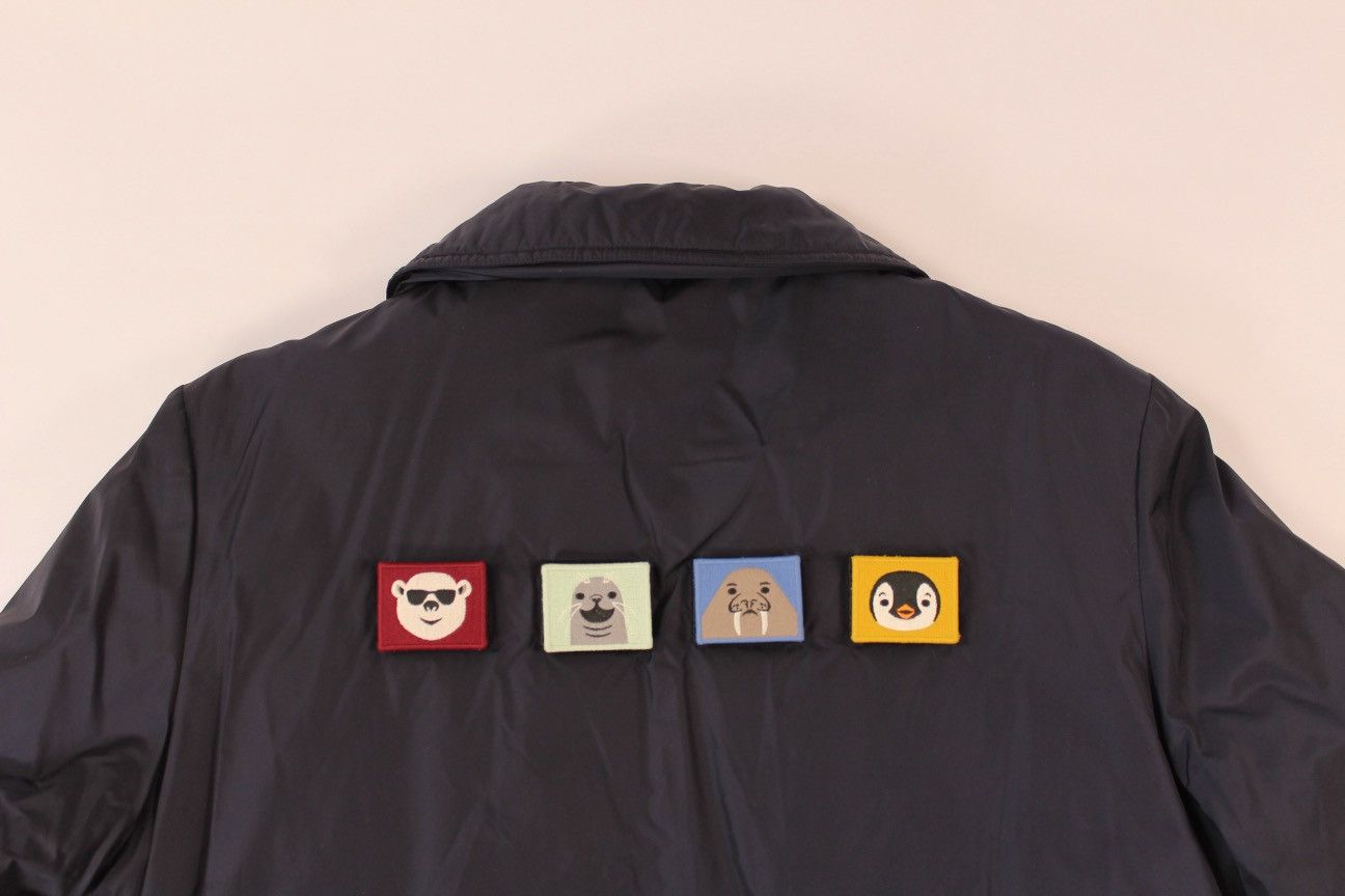 Acne Studios Acne Studios Face Patch Padded Bomber Jacket 'Navy' Size US S / EU 44-46 / 1 - 3 Thumbnail