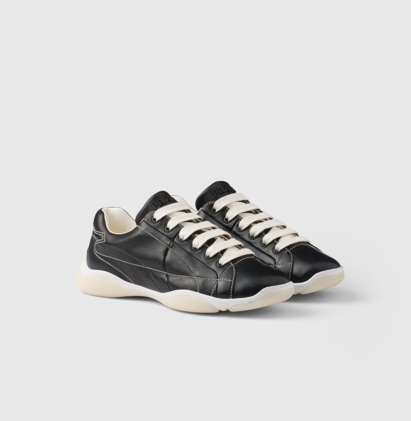 Prada Prada Nappa leather sneakers size 40 Size ONE SIZE - 4 Thumbnail
