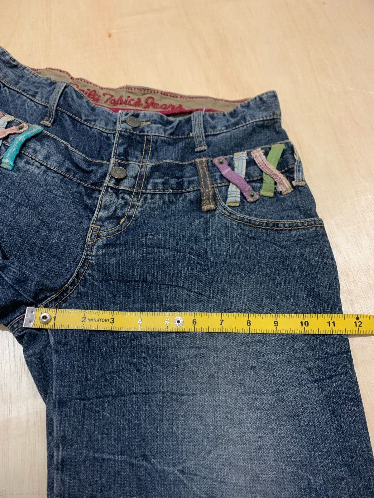 20471120 × If Six Was Nine × Japanese Brand Vintage Double Waist Ifsixwasnine Jeans Punk style Size US 30 / EU 46 - 13 Thumbnail