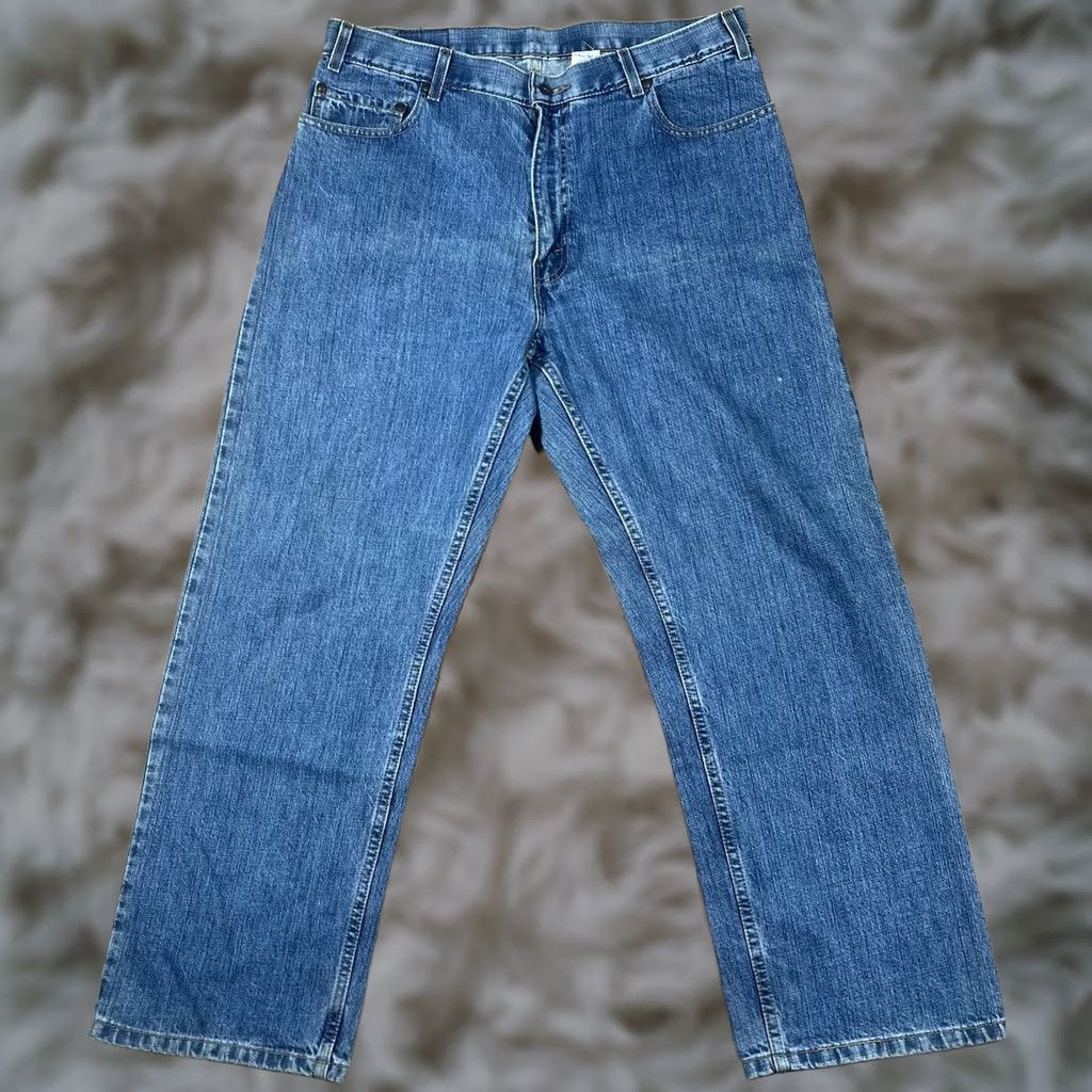 Dockers Dockers Jeans Mens 36)Wx30L Premium Straight Leg Blue Denim Pants 100% Cotton Jeans Mens Regular 36 Blue Denim Straight Pockets Womens? Size US 36 / EU 52 - 1 Thumbnail
