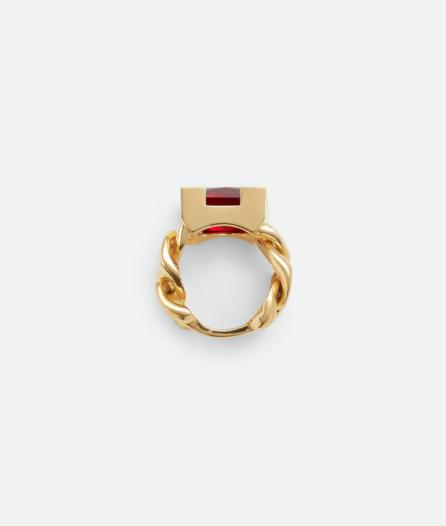 Bottega Veneta o1bcso1str0725 Size: 13 / Chains Ring in Gold Size ONE SIZE - 3 Thumbnail
