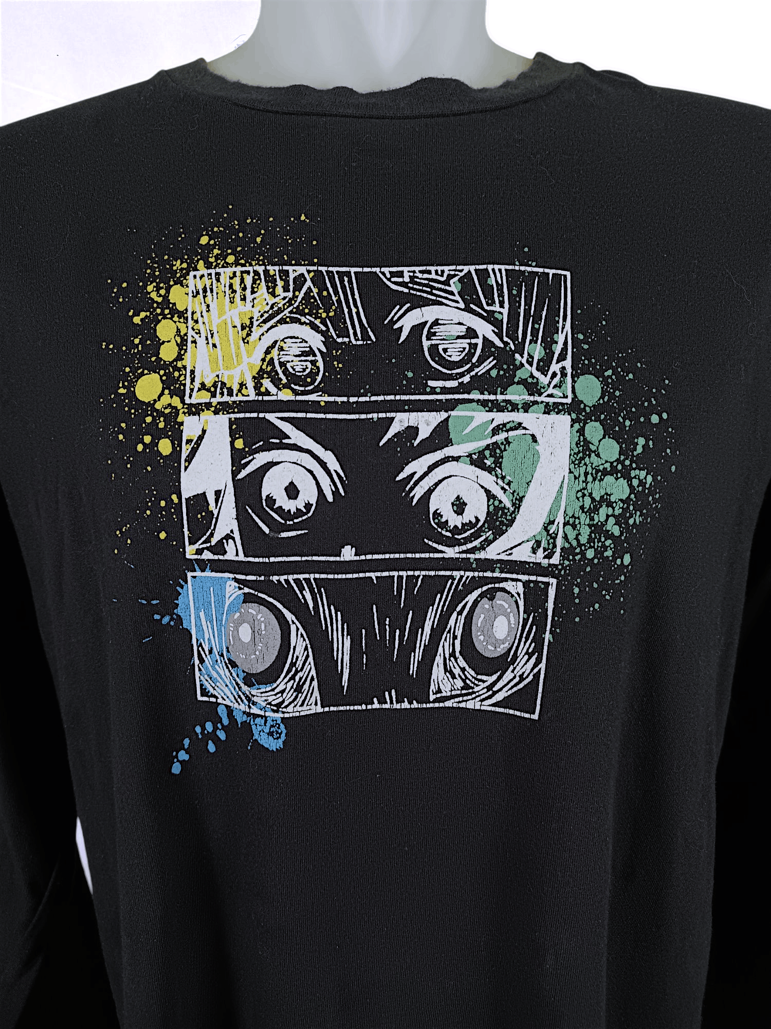 Anime × Cartoon Network × Japanese Brand "DEMON SLAYER" KIMETSU NO YAIBA LONG SLEEVE TSHIRT Size US XL / EU 56 / 4 - 20 Thumbnail