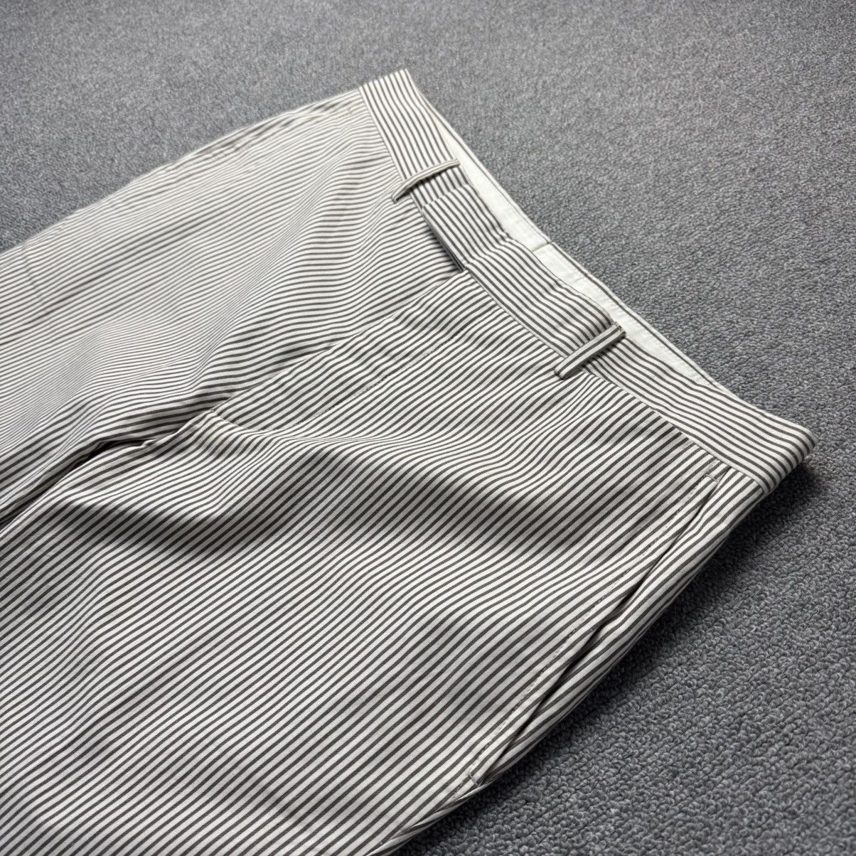 Louis Vuitton Louis Vuitton - Pinstripe Trouser Size 32" / US 10 / IT 46 - 2 Thumbnail