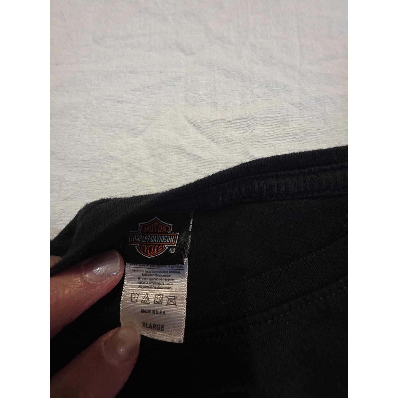 Harley Davidson Harley Davidson Women's Tasmania Devil 2012 Short Sleeve Size XL / US 12-14 / IT 48-50 - 4 Thumbnail