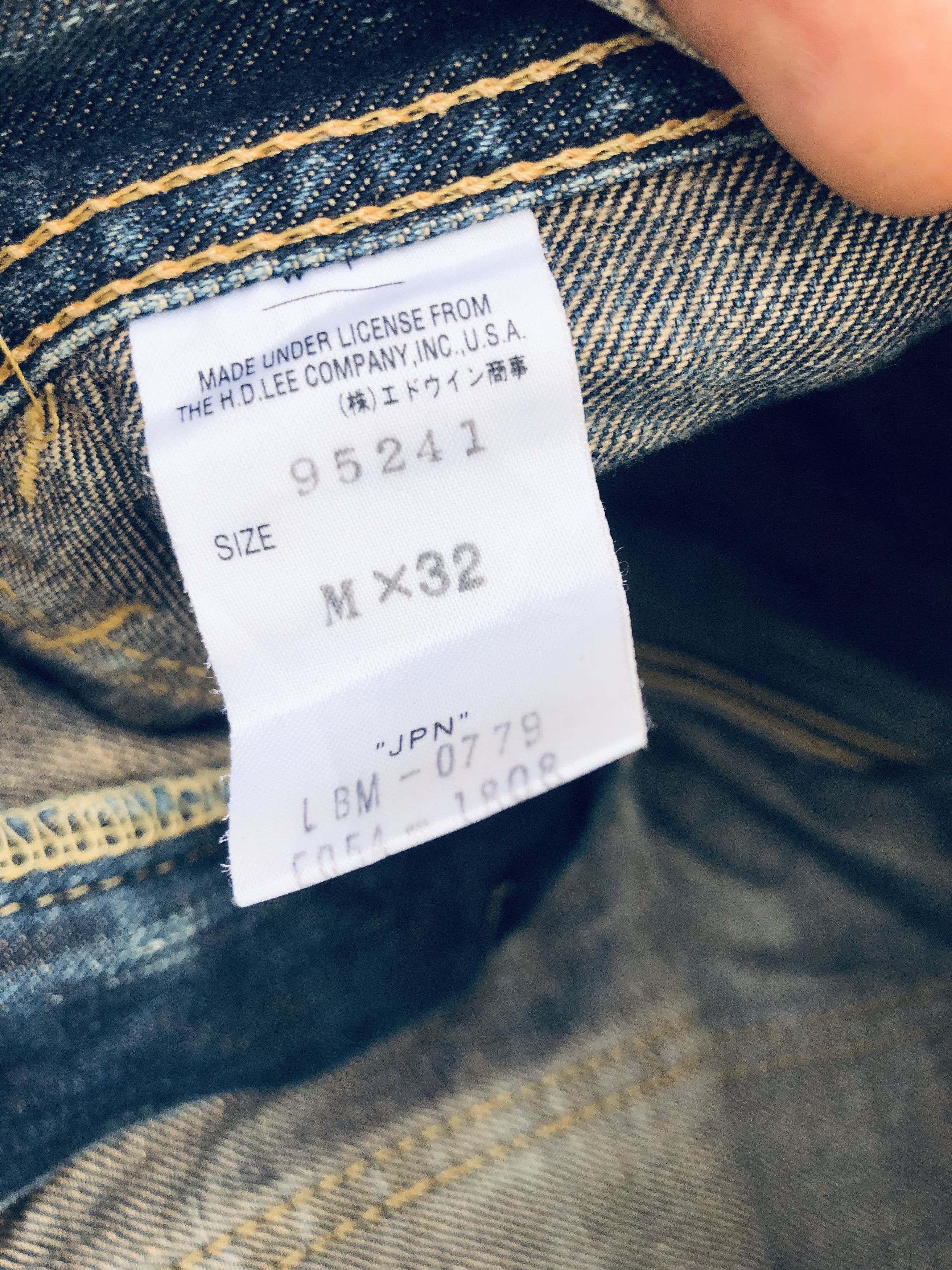 Designer × Lee 🔥Rare🔥Lee Distressed BushPant Style Jeans Size US 30 / EU 46 - 6 Thumbnail
