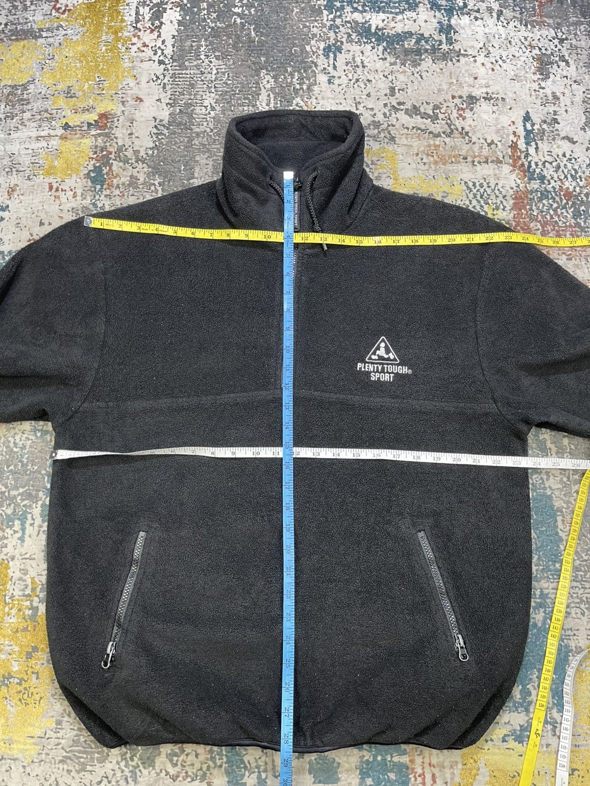 Vintage Vtg PTS Plenty Tough Sport Half Zipper Pullover Fleece Size US M / EU 48-50 / 2 - 7 Thumbnail