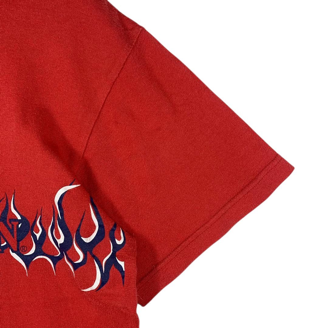 Harley Davidson Vintage 90s HARLEY DAVIDSON fire design tee Size US L / EU 52-54 / 3 - 7 Thumbnail