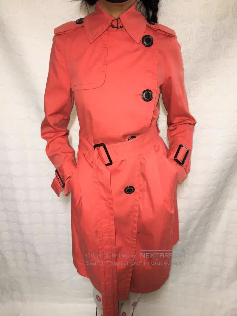 Vivienne Westwood Vivienne Westwood Tangerine Pink Trench Coat Size XS / US 0-2 / IT 36-38 - 1 Thumbnail