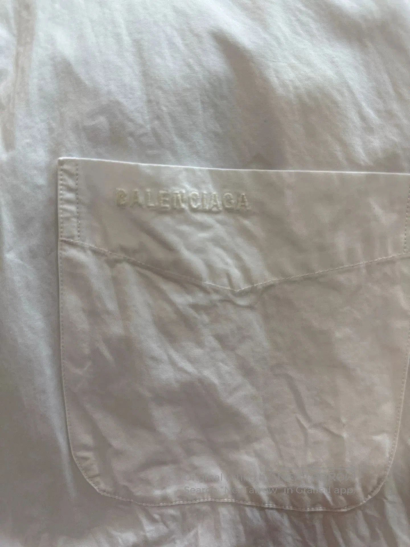 Balenciaga Balenciaga Oversized White Shirt. Size M / US 6-8 / IT 42-44 - 5 Thumbnail